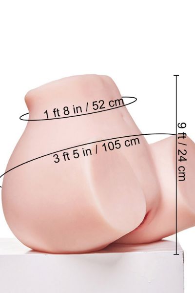 Show details for 24cm/9in 20LB TPE Big Ass Masturbator Picture of 24cm/9in 20LB TPE Big Ass Masturbator