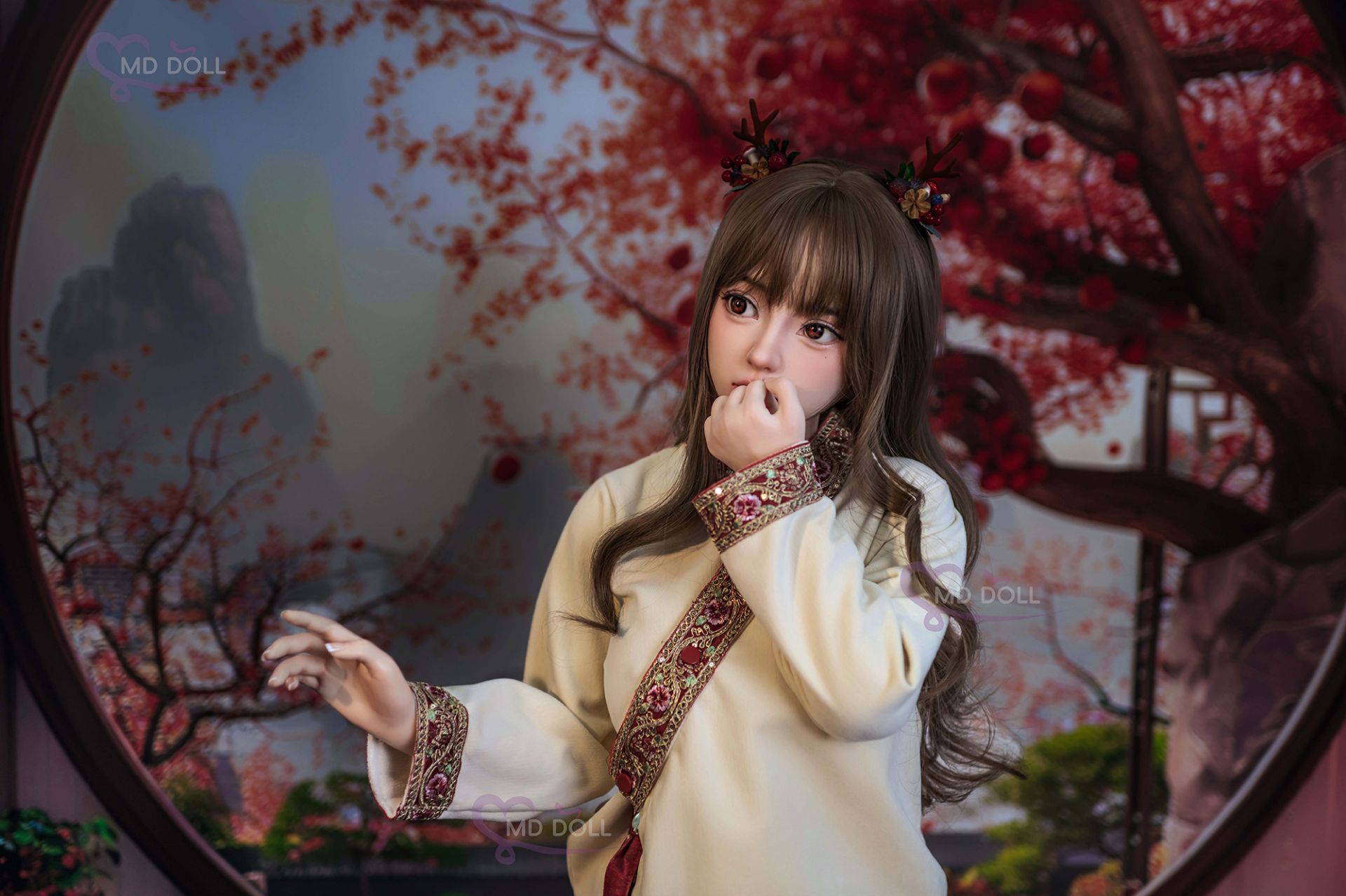 Picture of MD Doll 150cm | 4ft9 D-cup Celine full silicone sex doll (M-15)