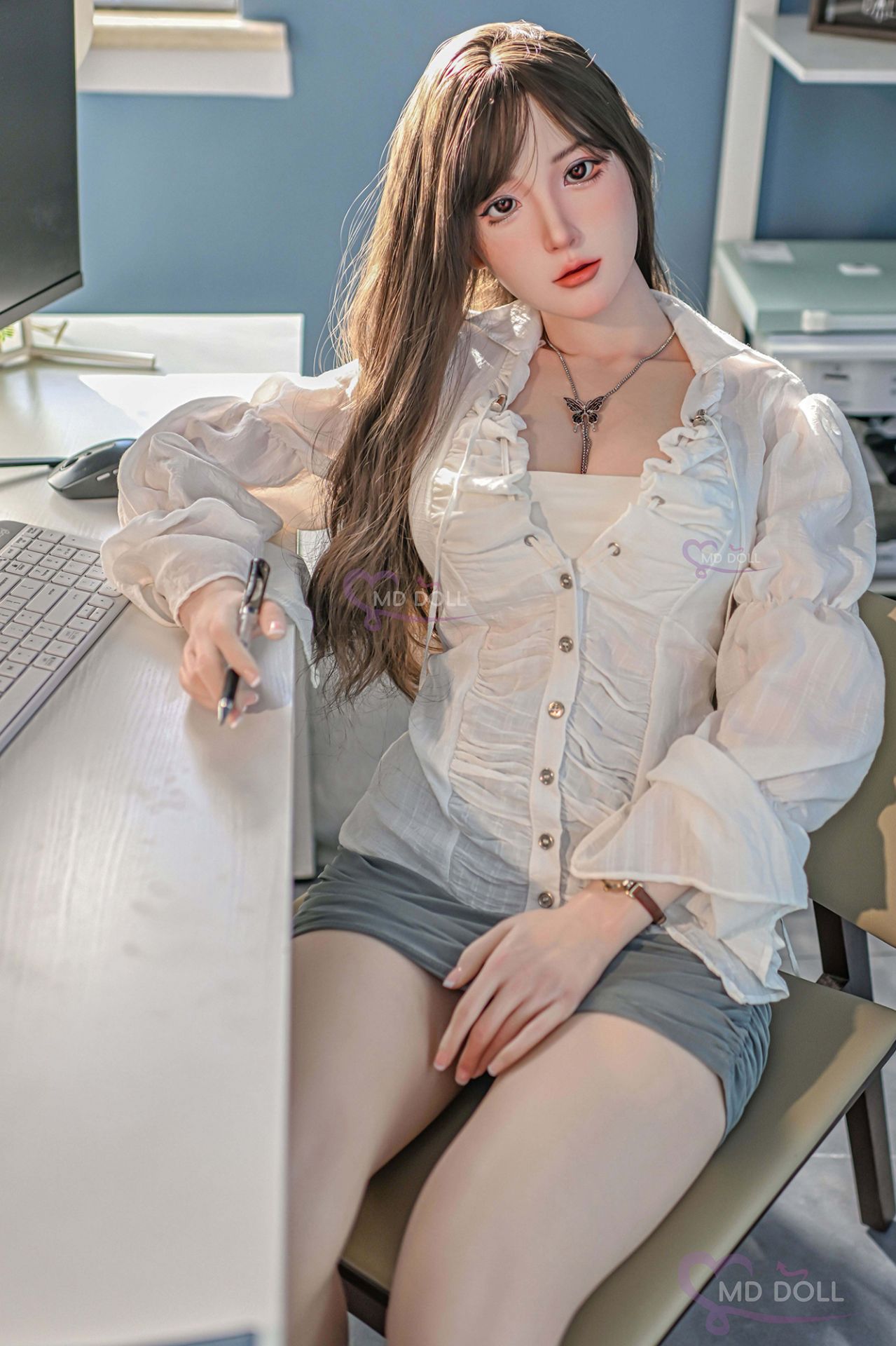 Picture of MD Doll 166cm | 5ft45 F-cup Doris full silicone sex doll (M-17)