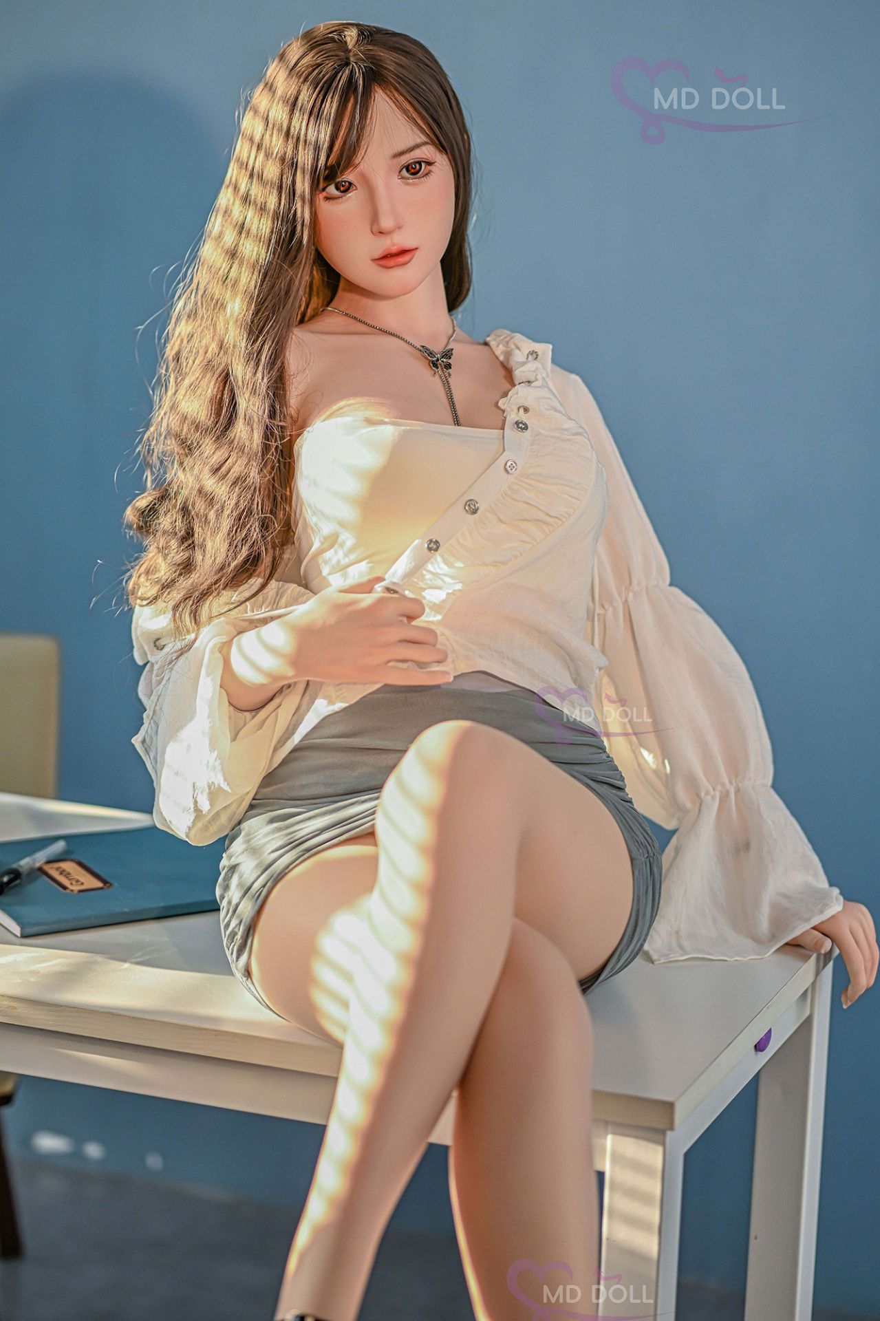 Picture of MD Doll 166cm | 5ft45 F-cup Doris full silicone sex doll (M-17)