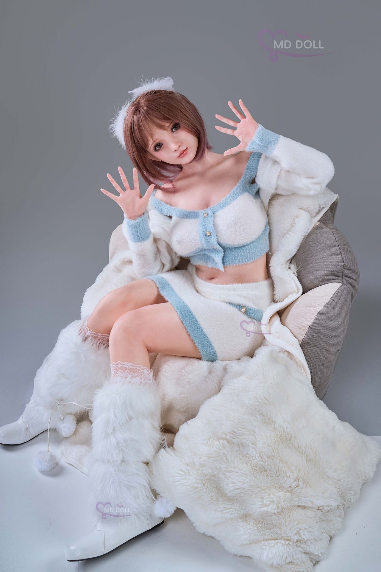 Picture of MD Sex Doll 150cm | 4ft9 D-cup LILY full silicone sex doll (M-21)