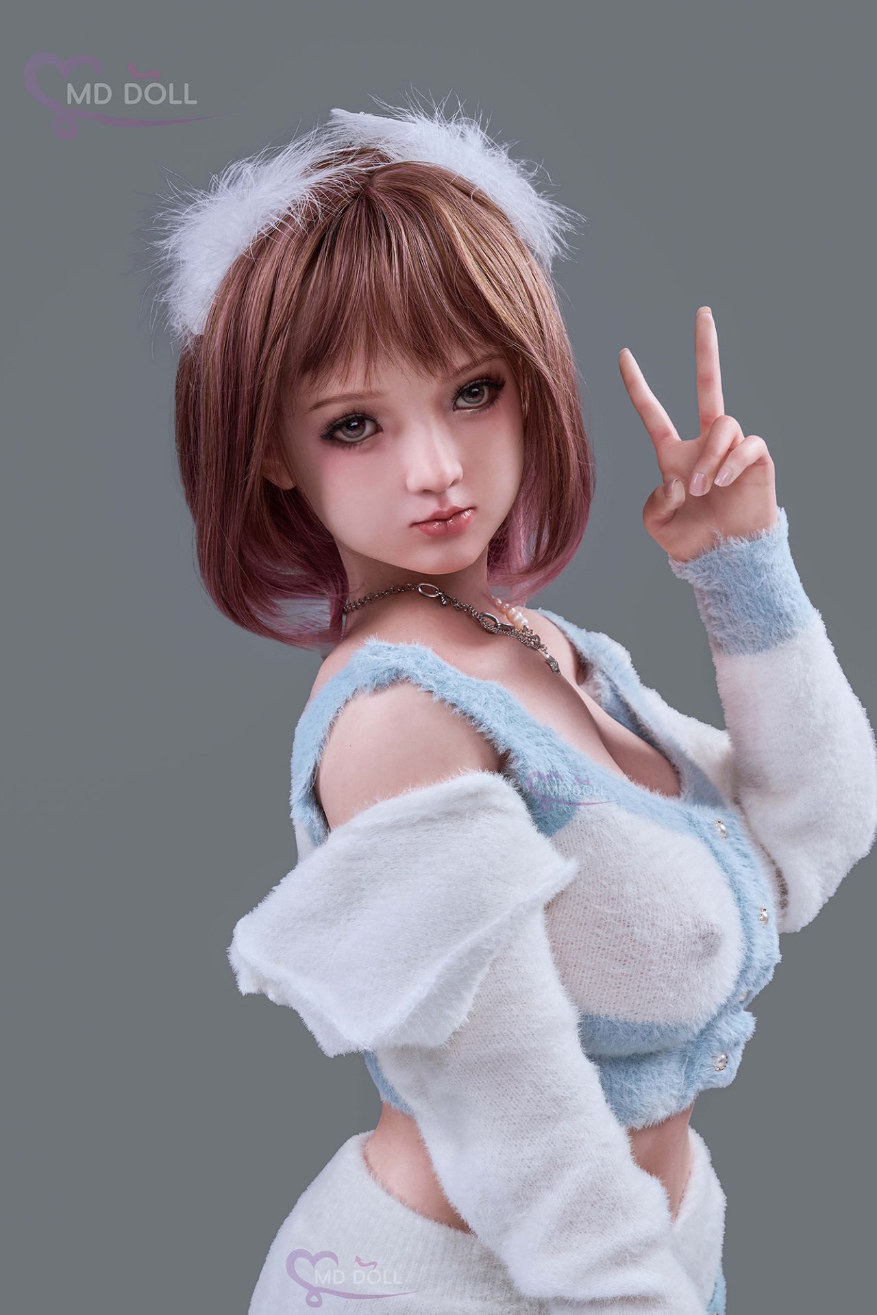 Picture of MD Sex Doll 150cm | 4ft9 D-cup LILY full silicone sex doll (M-21)