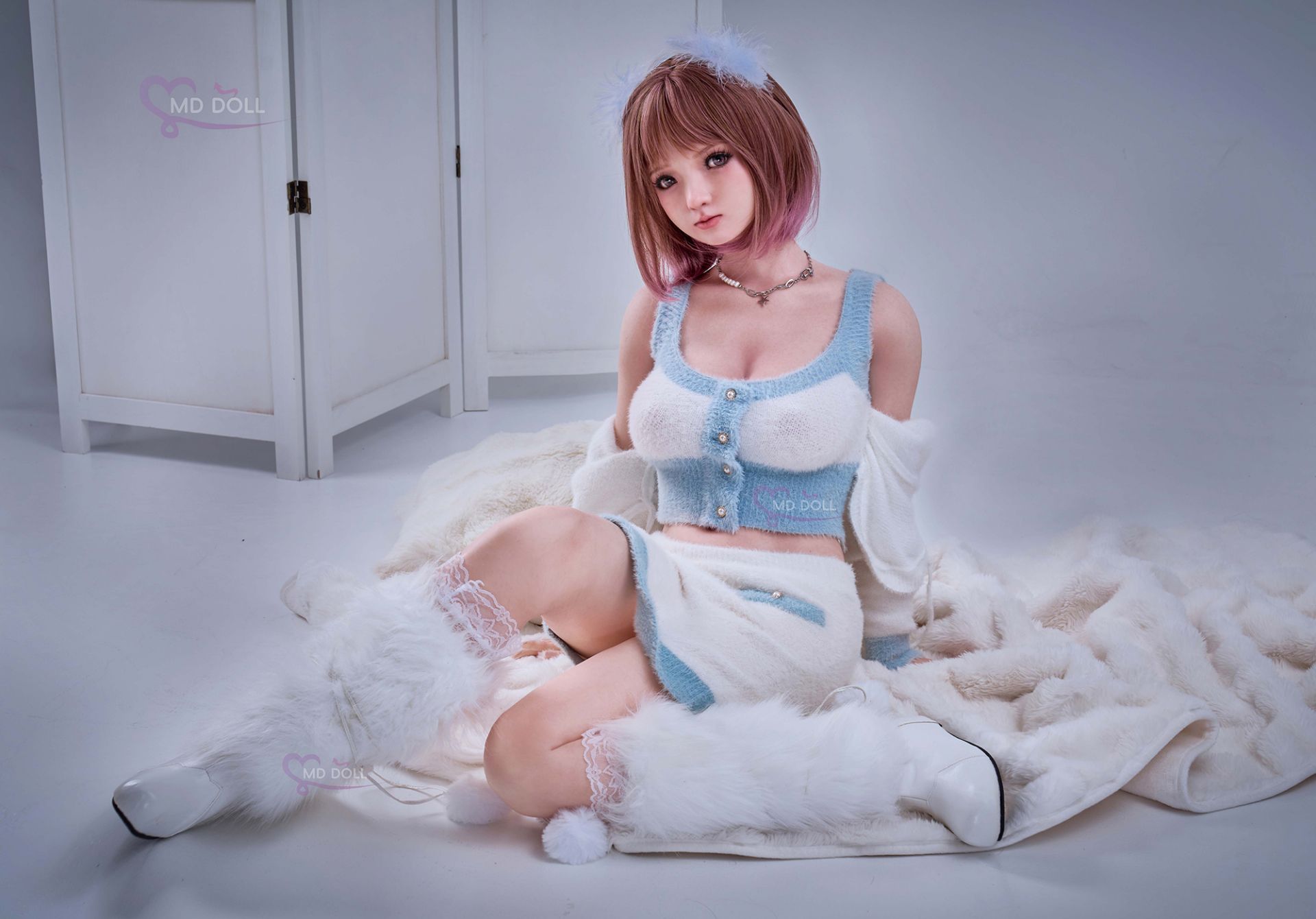 Picture of MD Sex Doll 150cm | 4ft9 D-cup LILY full silicone sex doll (M-21)