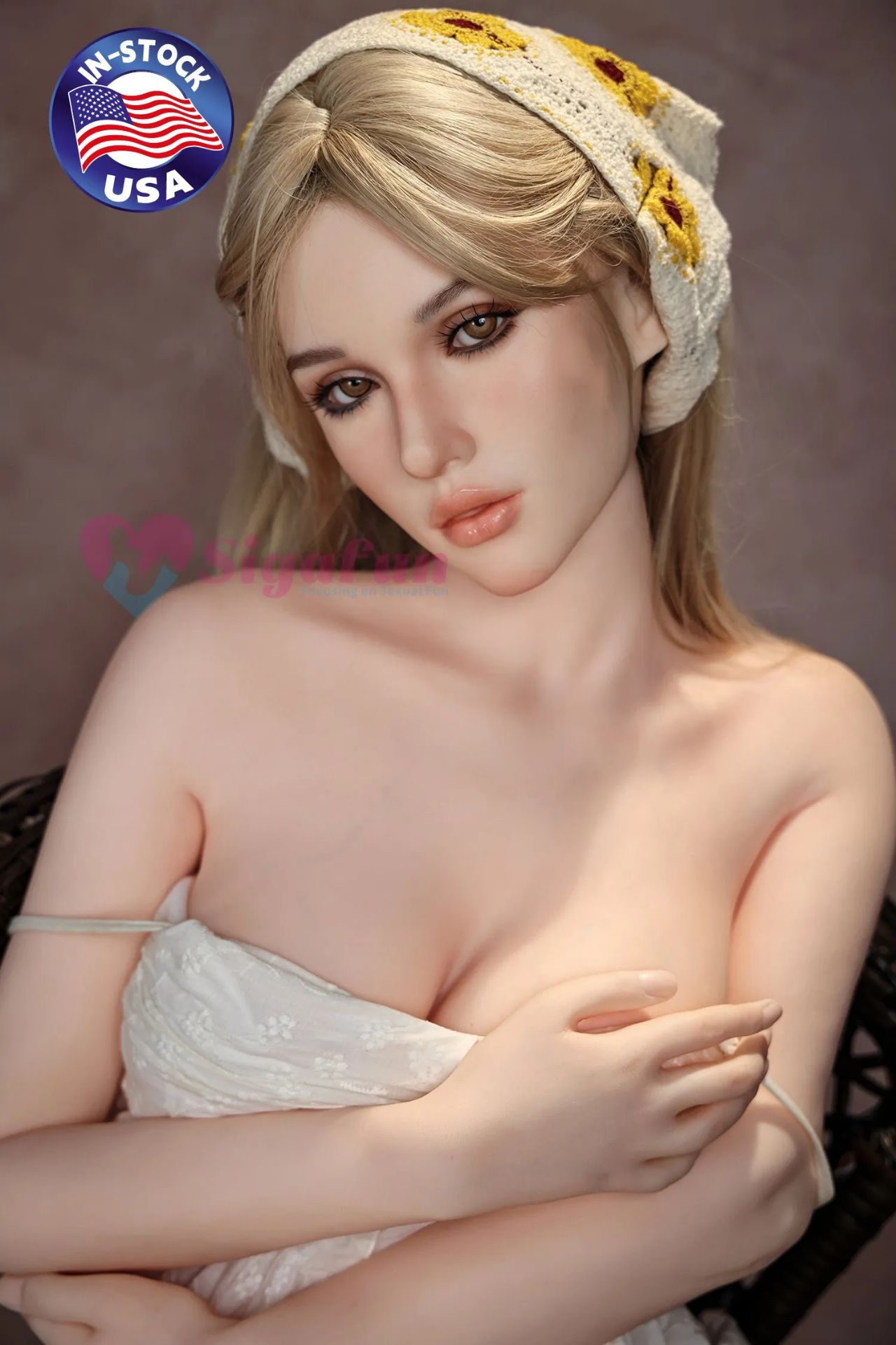 Picture of Sigafun Sex Doll 163CM Life Like Sex Doll Cecily Cheerful Farm Girl [In Stock | US Only]