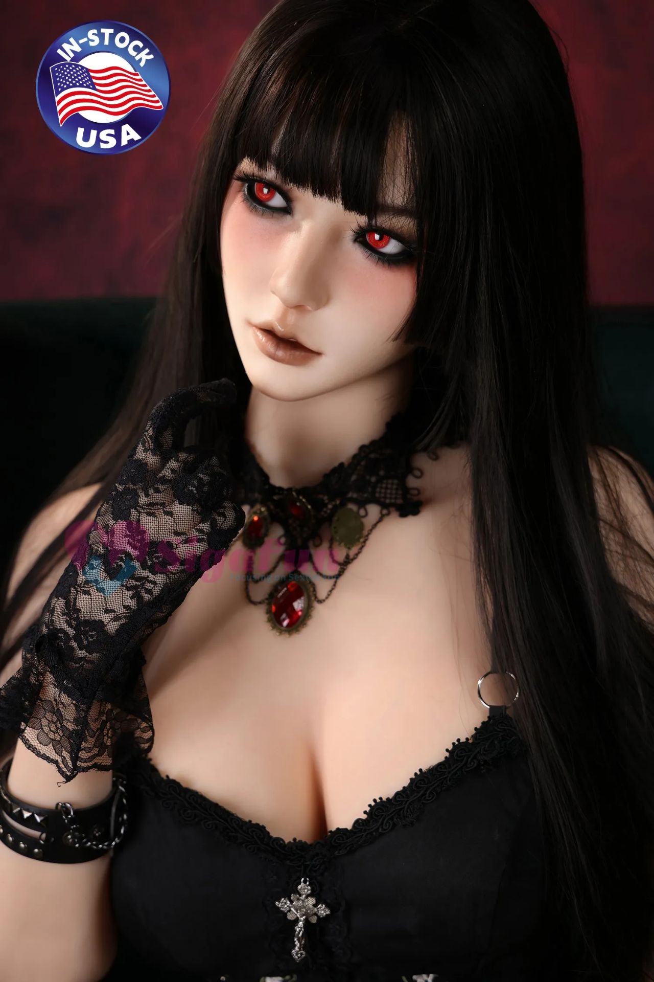 Picture of Sigafun Sex Doll 164CM Robotic Sex Doll Yuri Gothic Beauty [In Stock | EU Only]