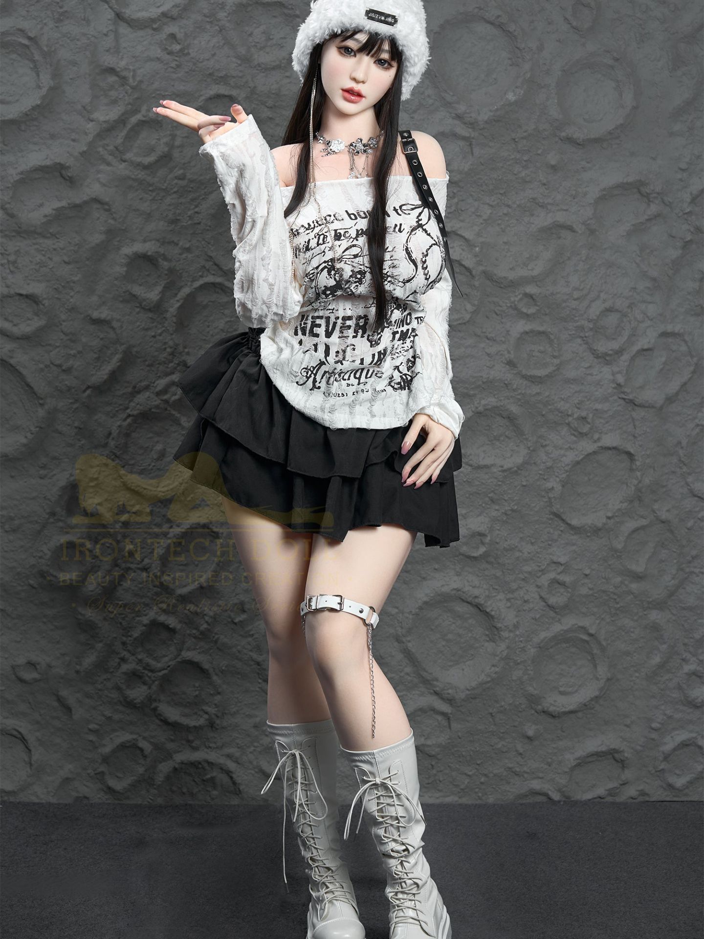 Picture of Irontech Silicone Doll Wonder Dolly T1: Irontech 165CM F-Cup Silicone Sex Doll(Realistic Skin Texture) [In Stock | US Only]