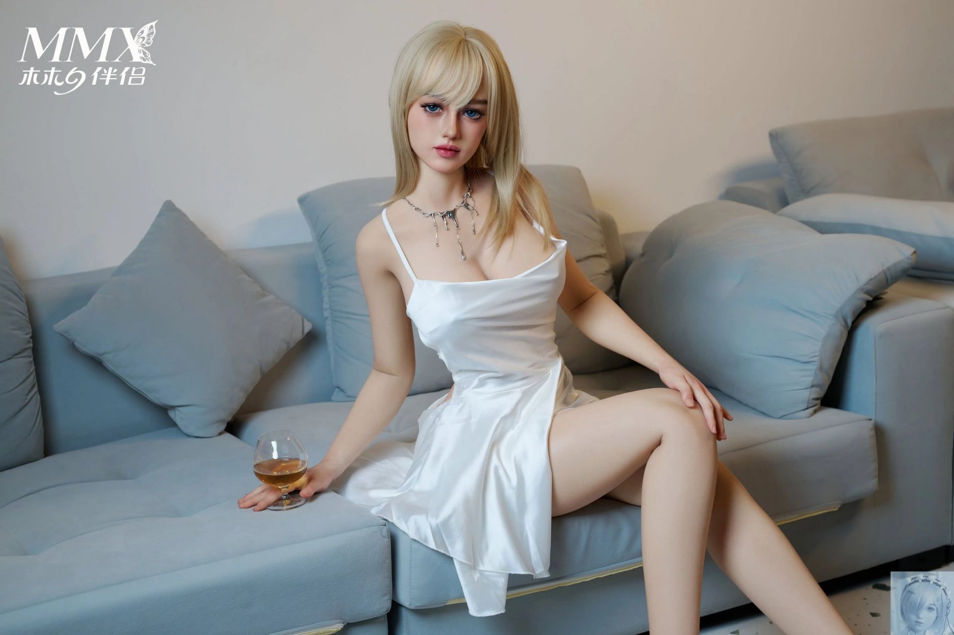 Picture of MMX Doll 164cm/5ft5 D-Cup Full Silicone Sex Doll - Selina