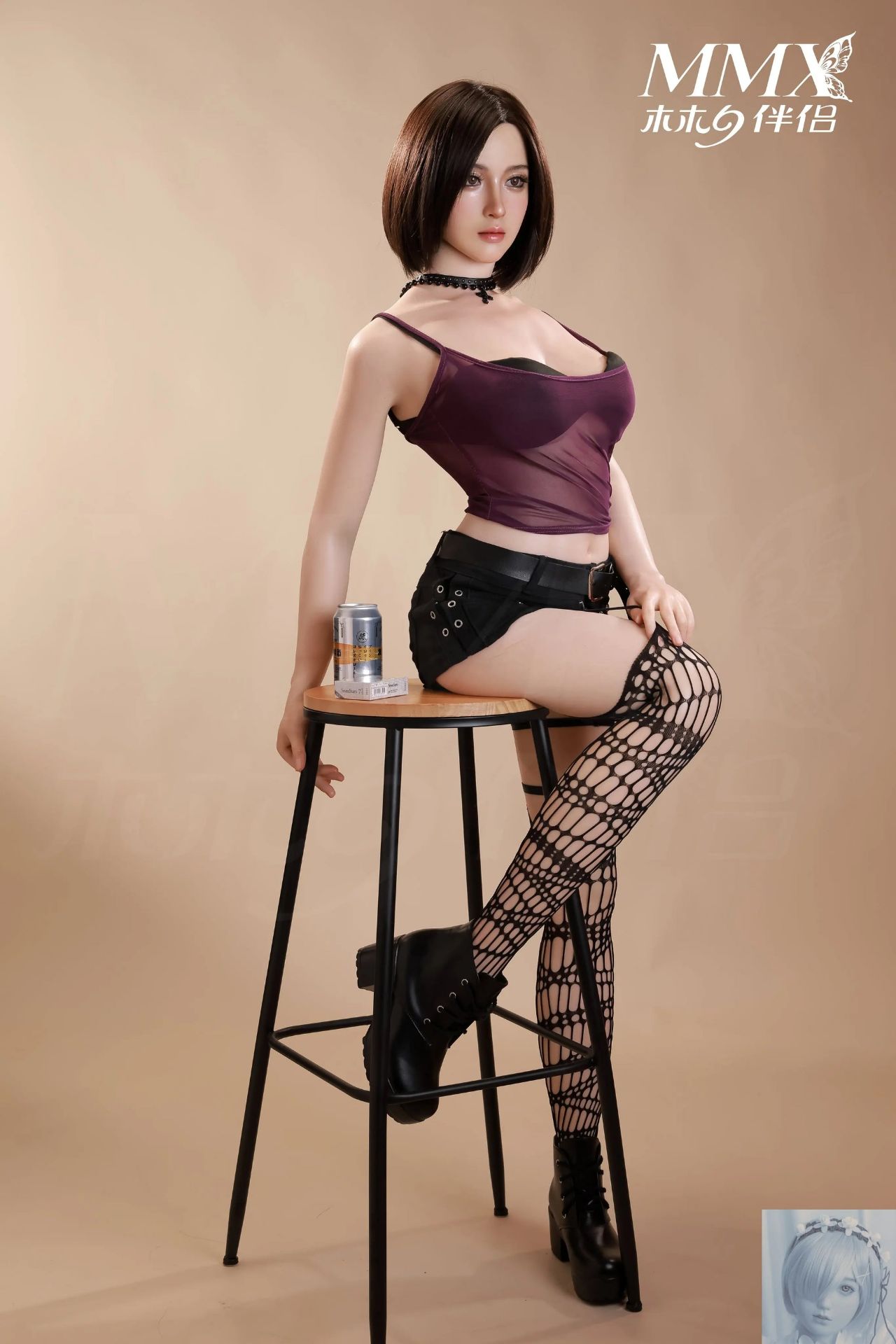 Picture of MMX Doll 165cm/5ft5 G-Cup Full Silicone Chinese Sex Doll - Mengqi