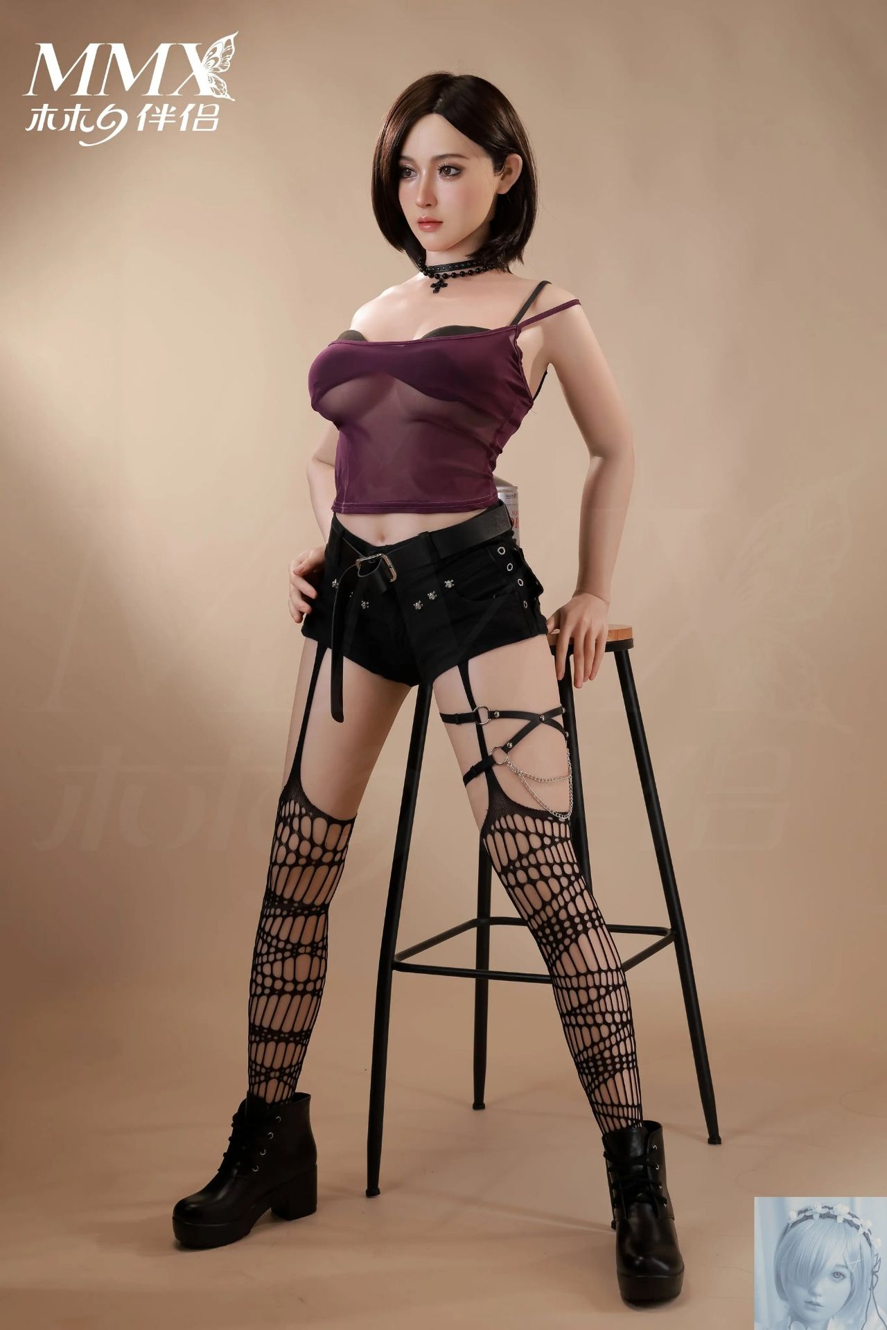 Picture of MMX Doll 165cm/5ft5 G-Cup Full Silicone Chinese Sex Doll - Mengqi