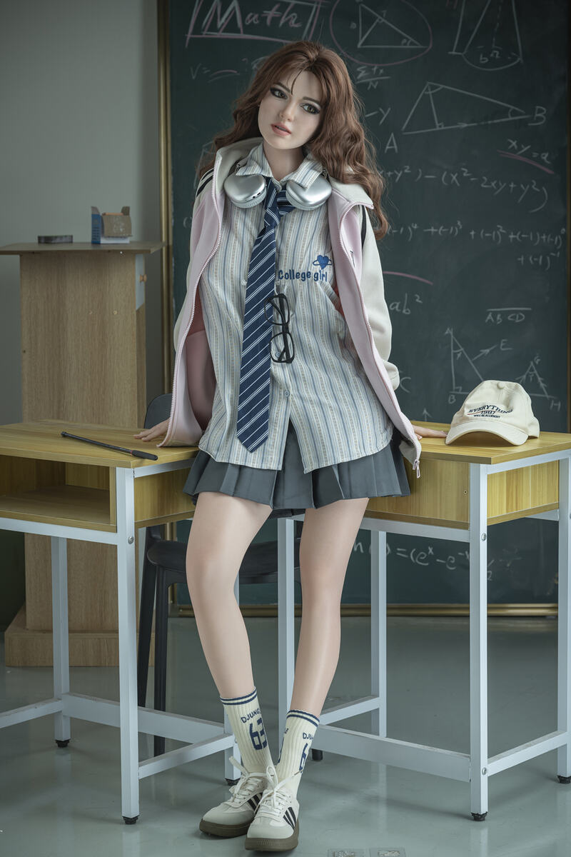 Picture of 160cm/5ft3 D-cup Silicone Head Sex Doll – Fria