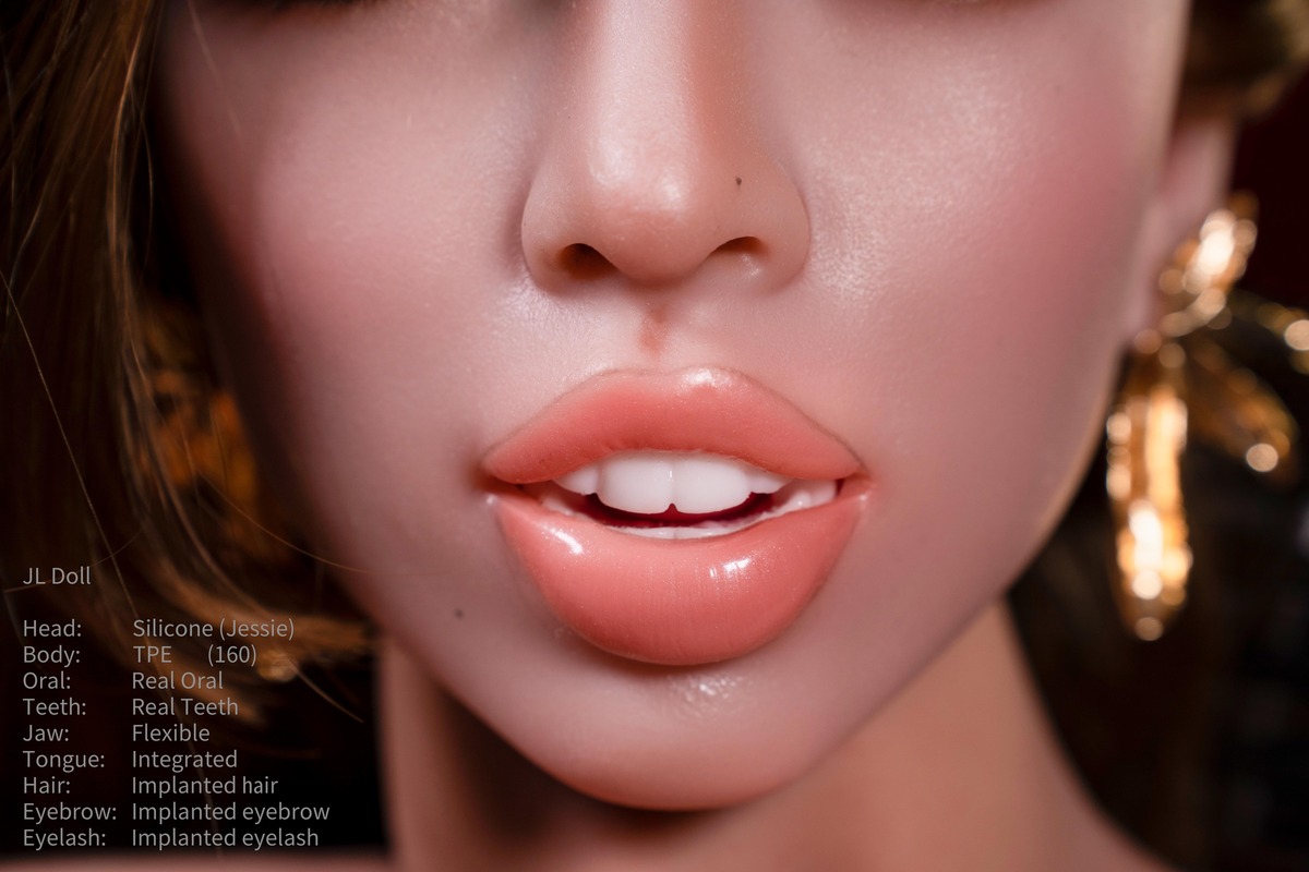 Picture of 160cm/5ft3 M-cup Silicone Head Sex Doll – Jessie