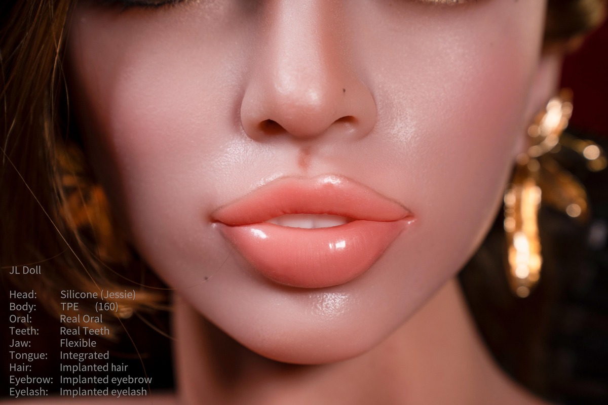 Picture of 160cm/5ft3 M-cup Silicone Head Sex Doll – Jessie