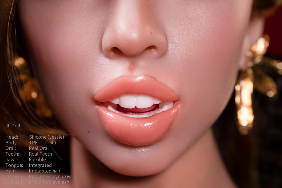 Picture of 160cm/5ft3 M-cup Silicone Head Sex Doll – Jessie