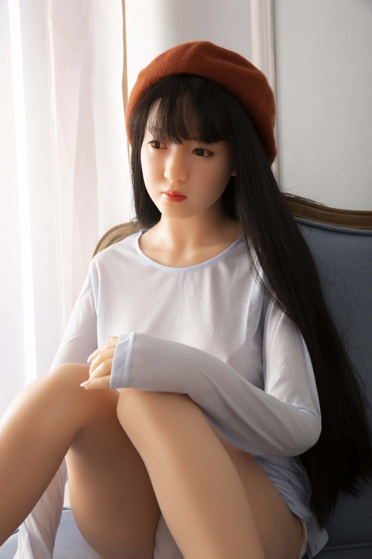 Picture of 152cm/4ft12 F-cup Silicone Sex Doll – Chulian