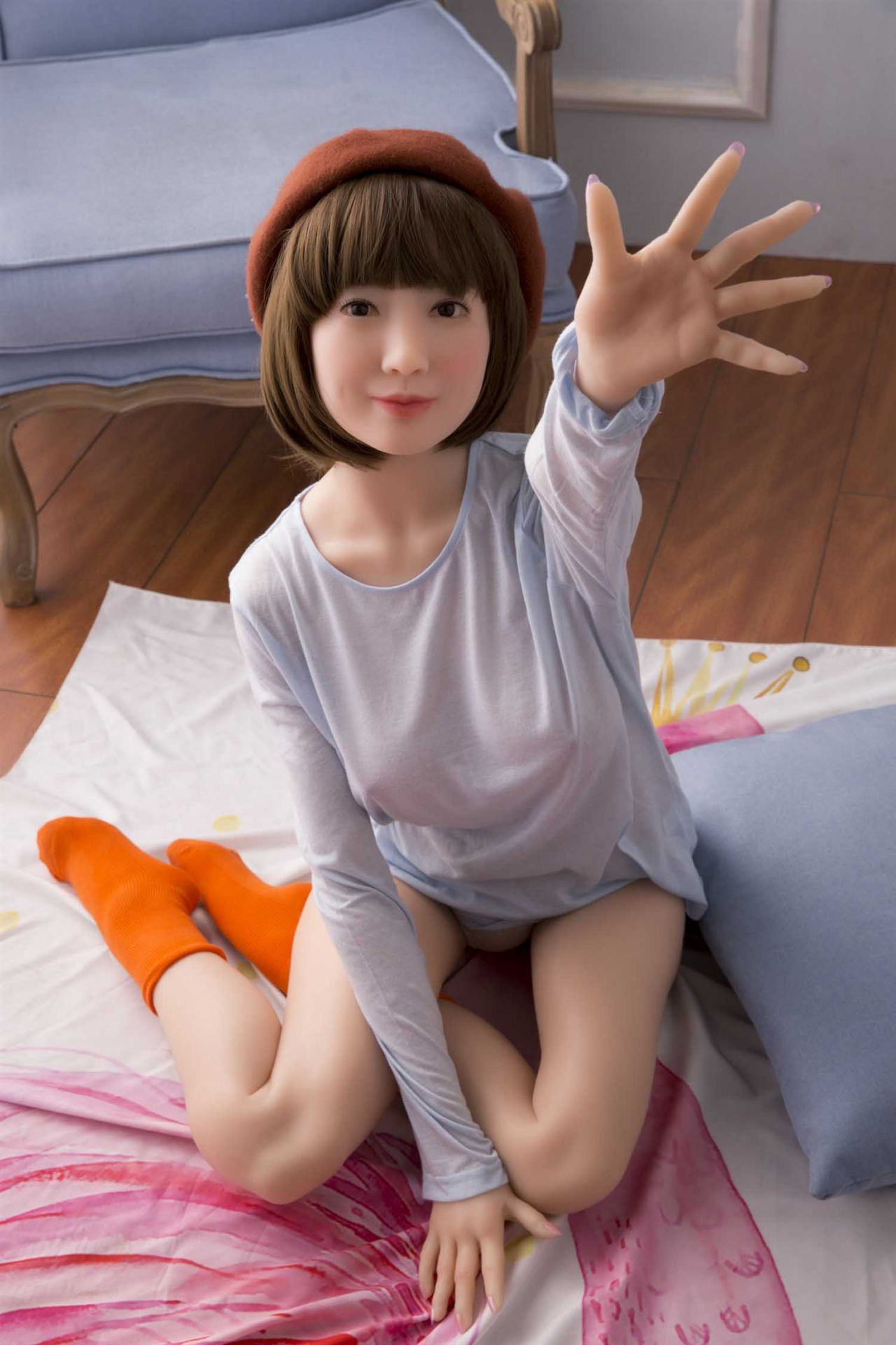 Picture of 152cm/4ft12 F-cup Silicone Sex Doll – Ruoshui