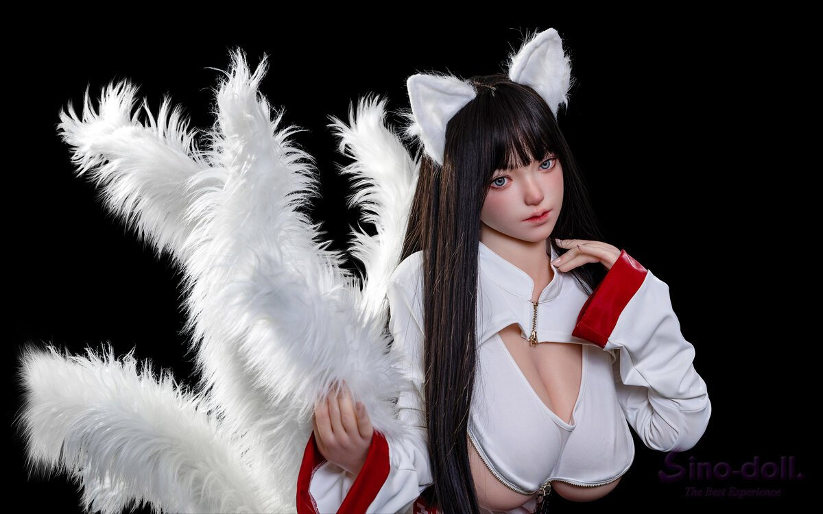 Picture of Soft Max Sino 84cm/2ft9 K-cup Silicone Sex Doll Torso – Fox