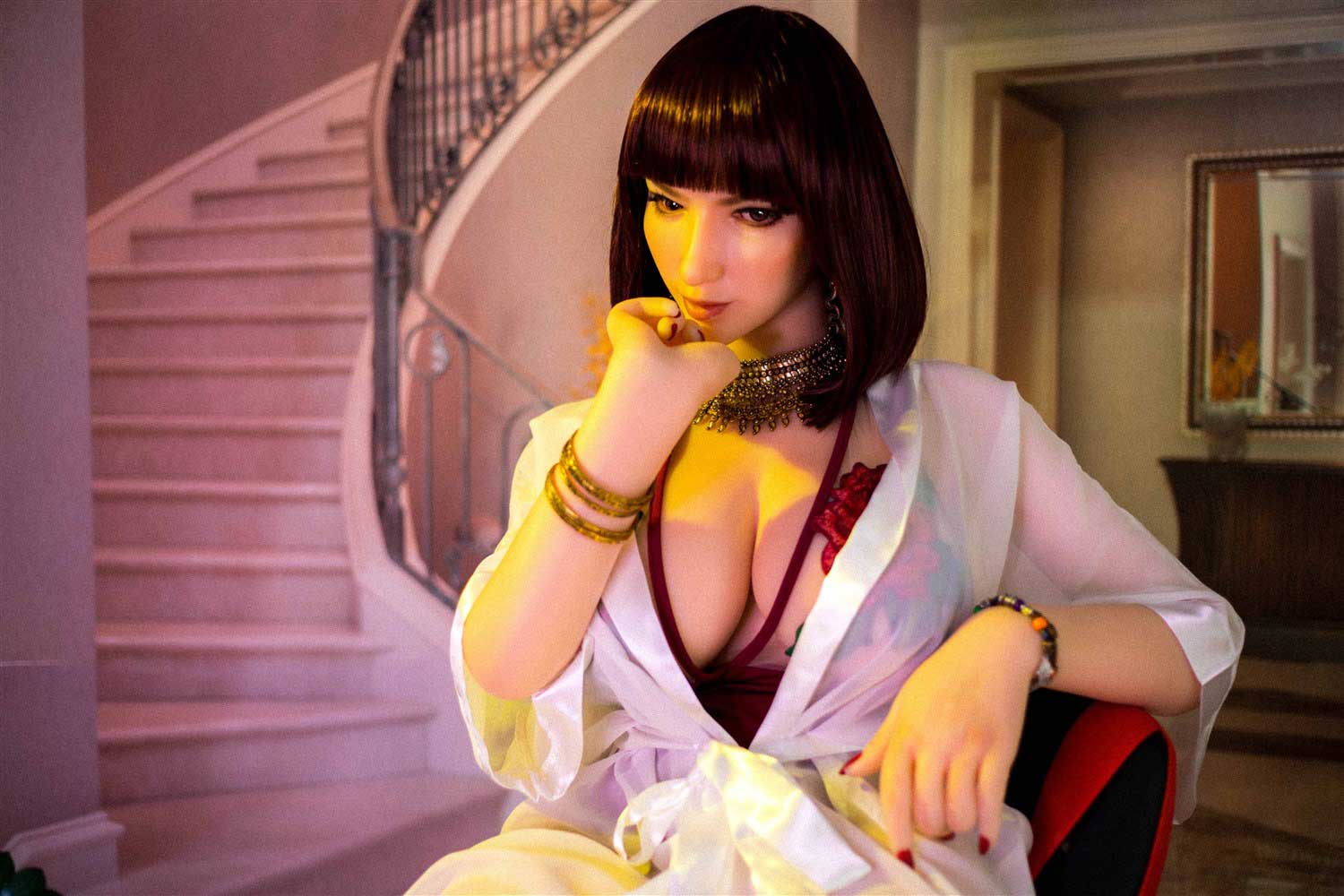 Picture of 155cm/5ft1 L-cup Silicone Sex Doll – Victorxer