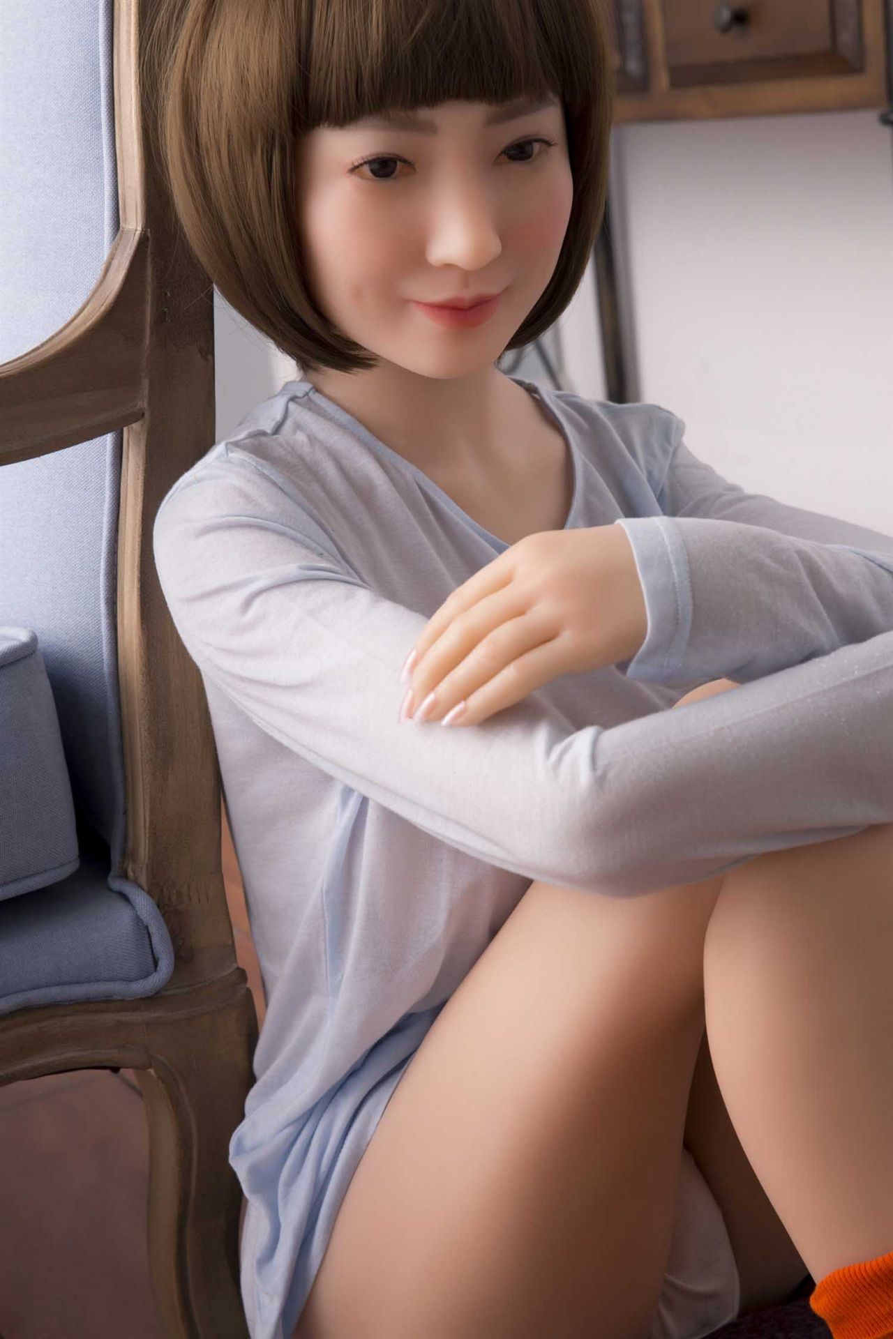 Picture of 152cm/4ft12 F-cup Silicone Sex Doll – Ruoshui