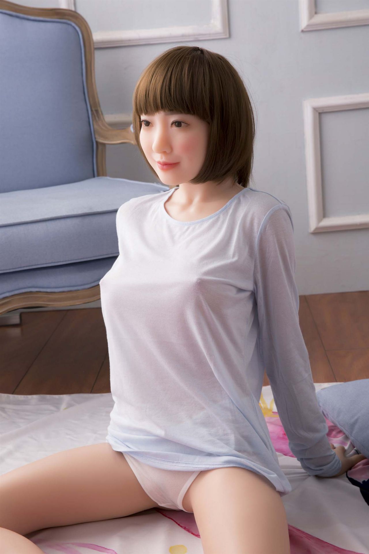 Picture of 152cm/4ft12 F-cup Silicone Sex Doll – Ruoshui