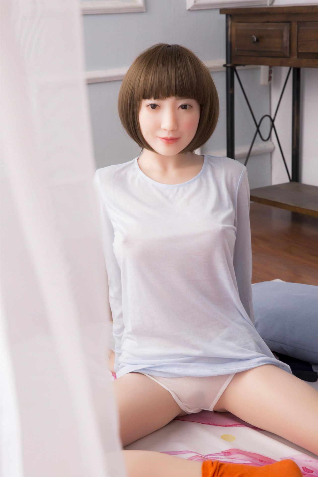Picture of 152cm/4ft12 F-cup Silicone Sex Doll – Ruoshui