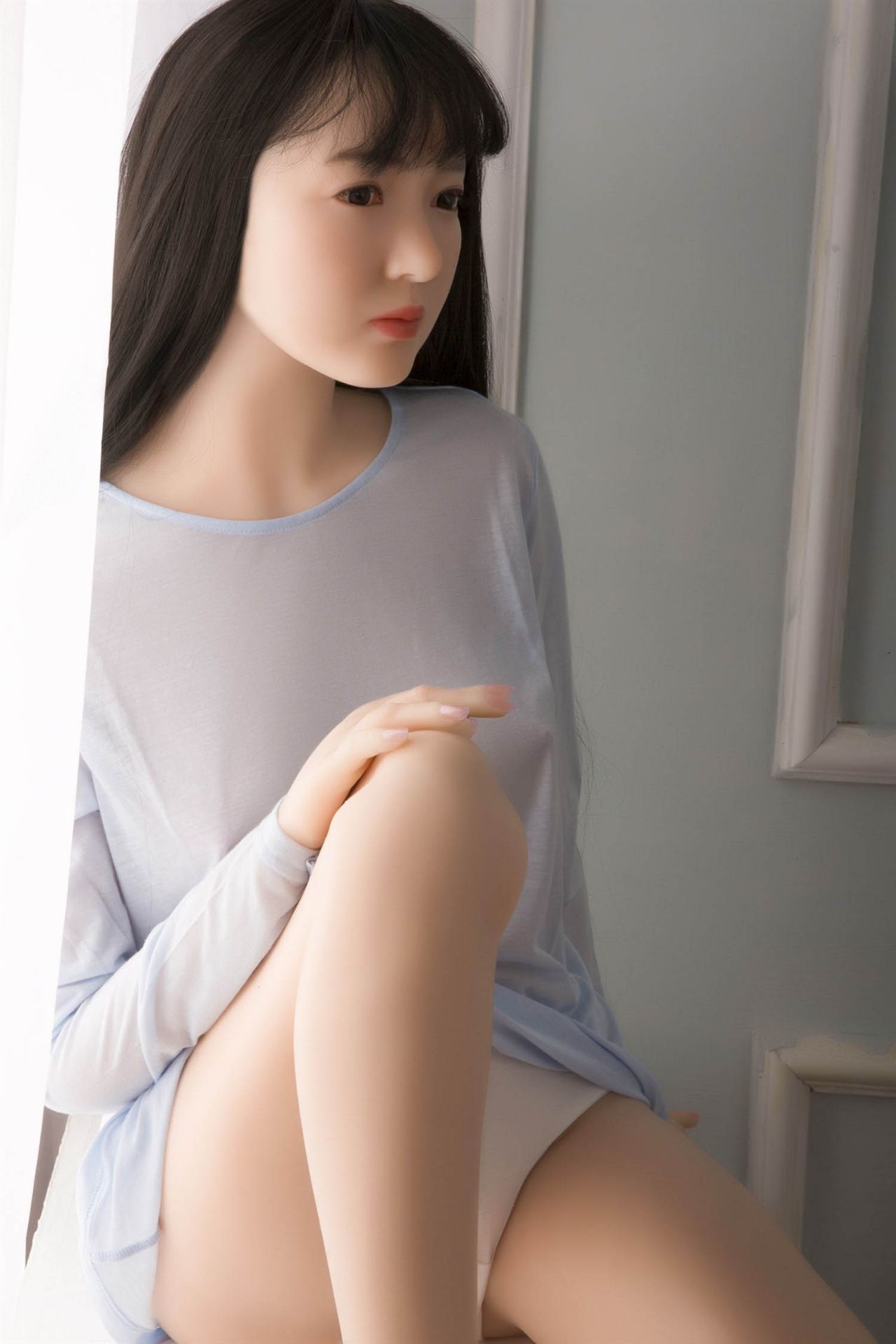 Picture of 152cm/4ft12 F-cup Silicone Sex Doll – Chulian