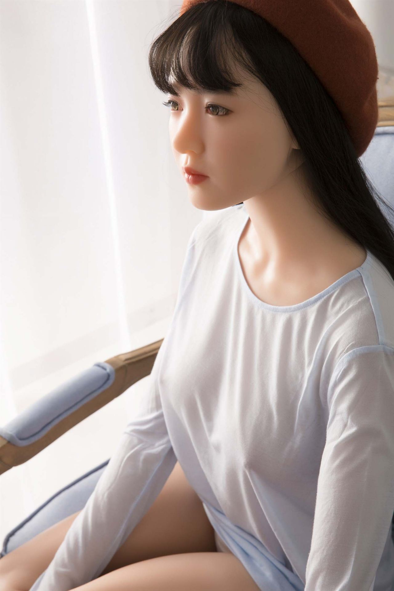 Picture of 152cm/4ft12 F-cup Silicone Sex Doll – Chulian