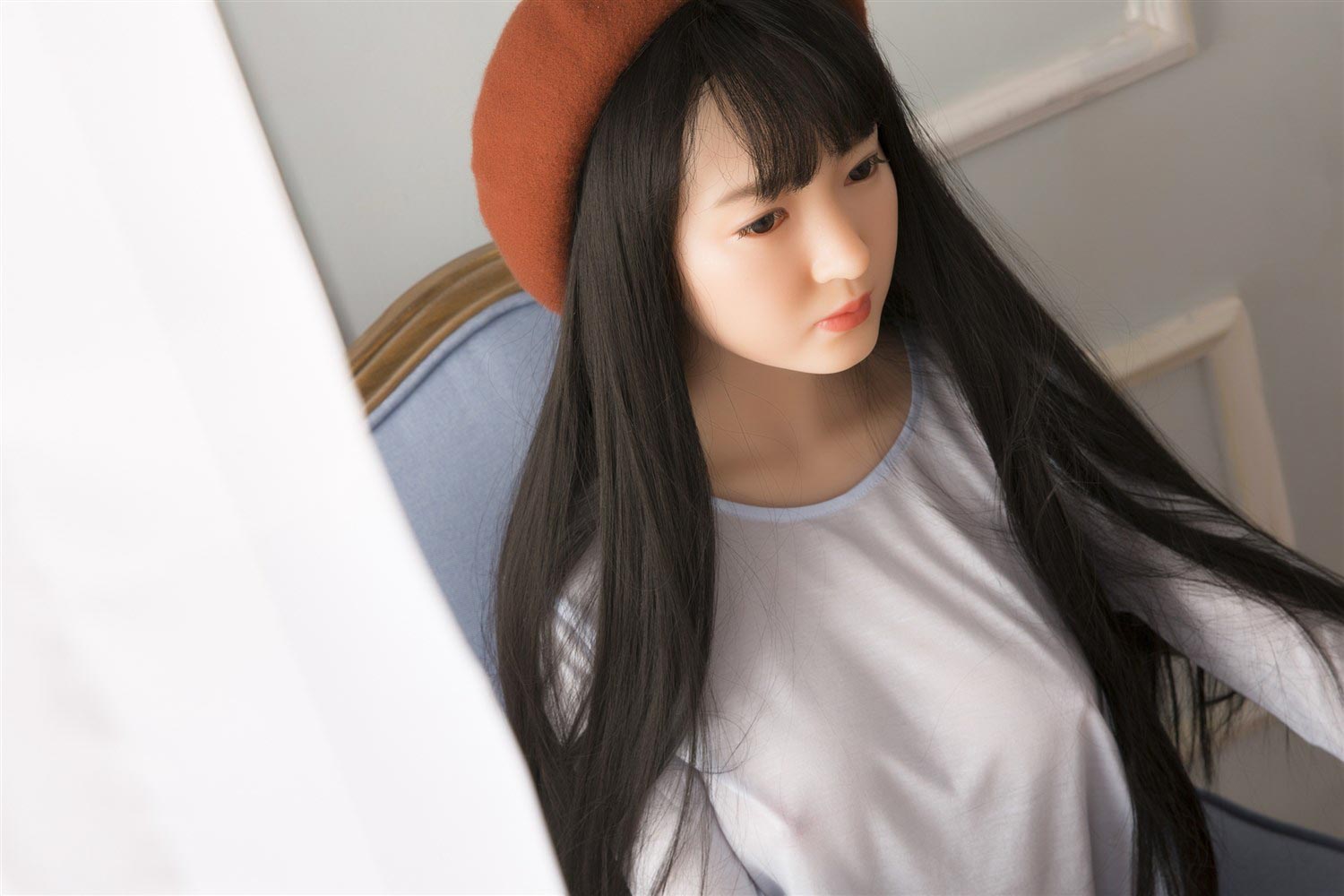 Picture of 152cm/4ft12 F-cup Silicone Sex Doll – Chulian