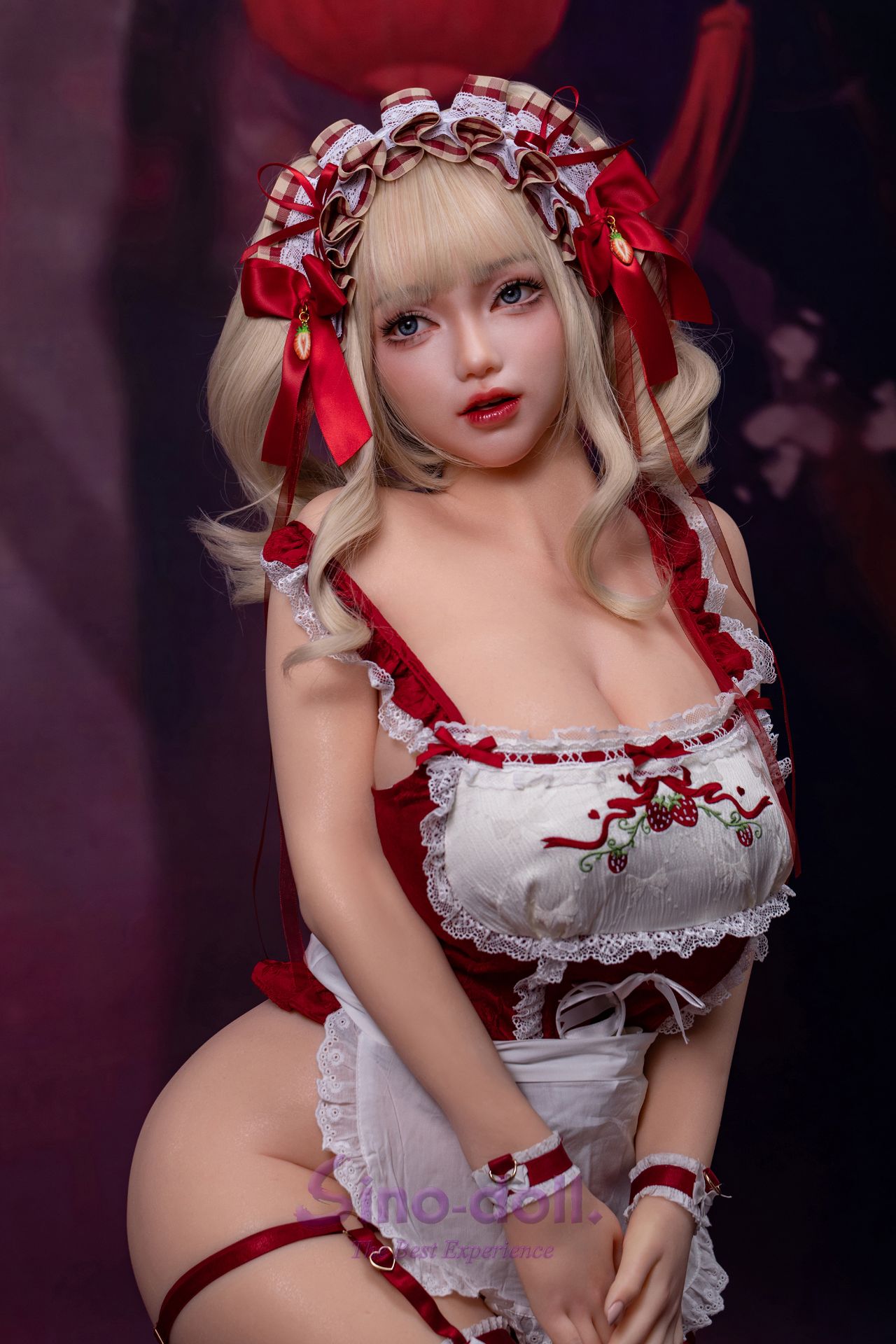 Picture of Soft Max Sino 159cm (5.2ft) Sexy Maid Sex Doll Sino-doll Soft-Max S51 Linchen R+S effect