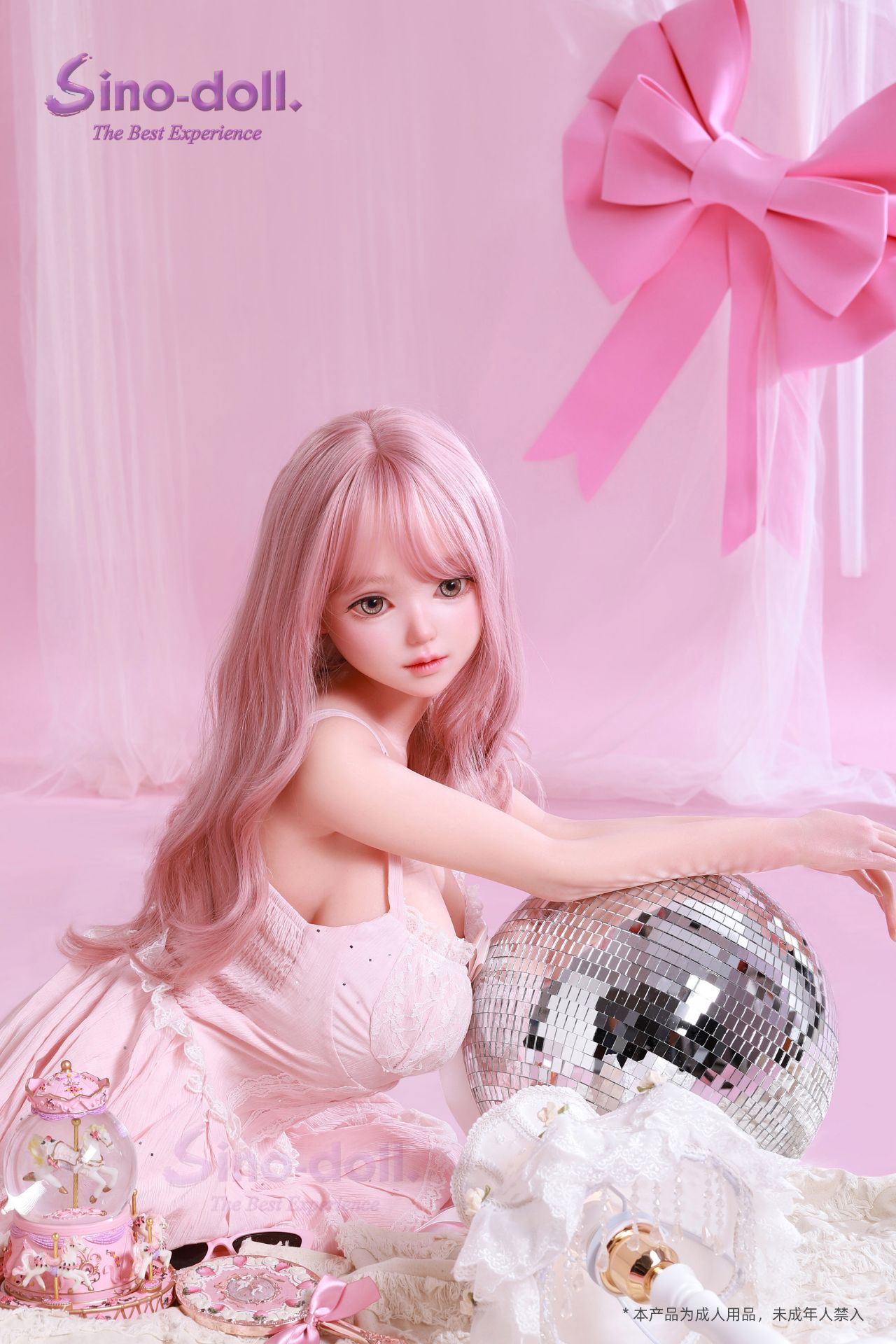 Picture of Soft Max Sino S60 (R+S effect) 70cm/2ft4 L-cup Silicone Sex Doll Torso – Linyaoayo