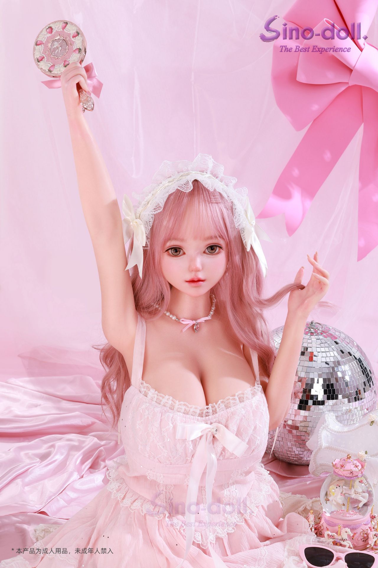 Picture of Soft Max Sino S60 (R+S effect) 70cm/2ft4 L-cup Silicone Sex Doll Torso – Linyaoayo
