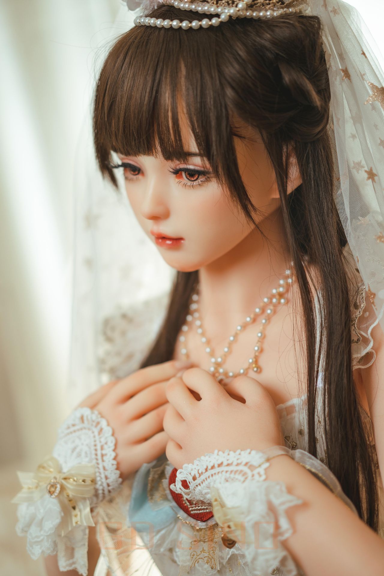 Picture of GD Sino 156cm/5ft1 C-cup Silicone Sex Doll – Luozi (Little princess)