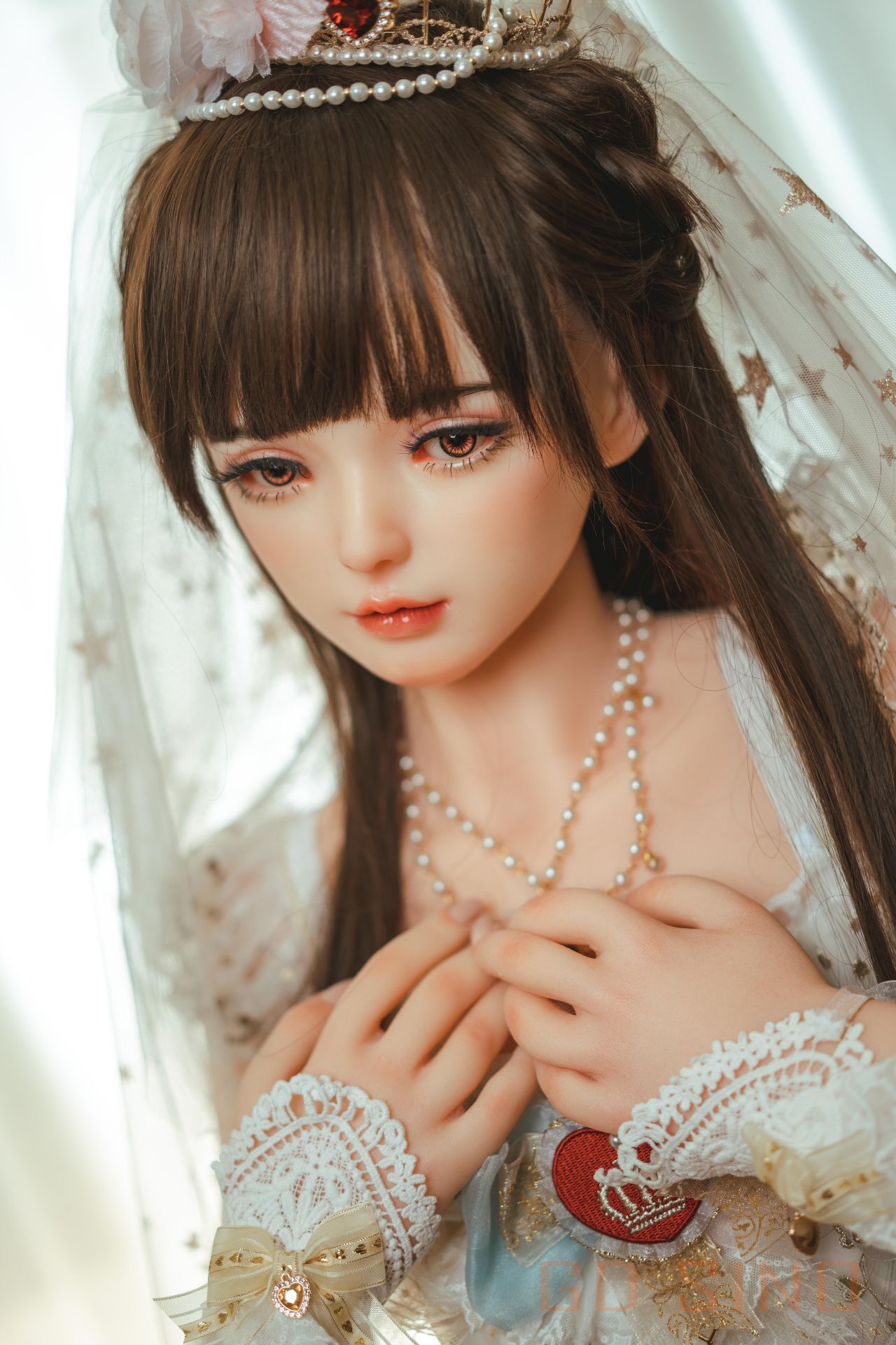 Picture of GD Sino 156cm/5ft1 C-cup Silicone Sex Doll – Luozi (Little princess)