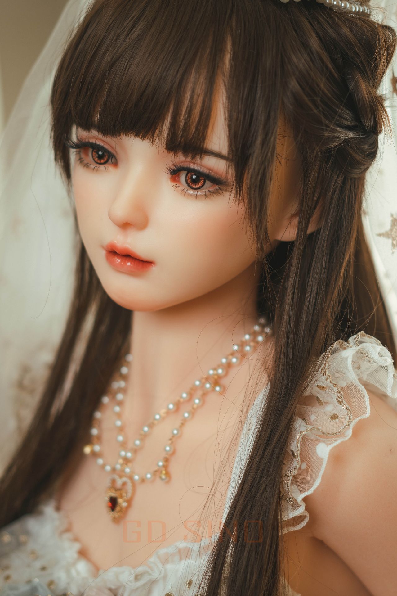 Picture of GD Sino 156cm/5ft1 C-cup Silicone Sex Doll – Luozi (Little princess)