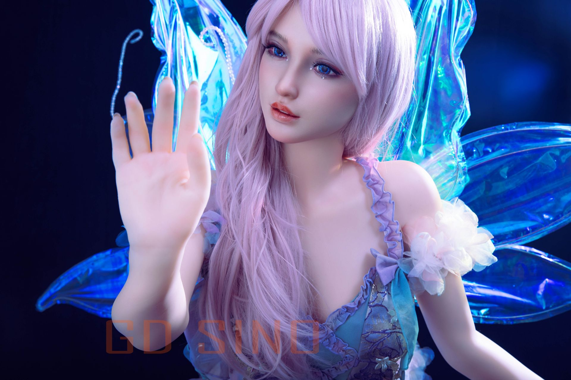 Picture of GD Sino 156cm/5ft1 C-cup Silicone Sex Doll – S33 Linyanyan R+S effect