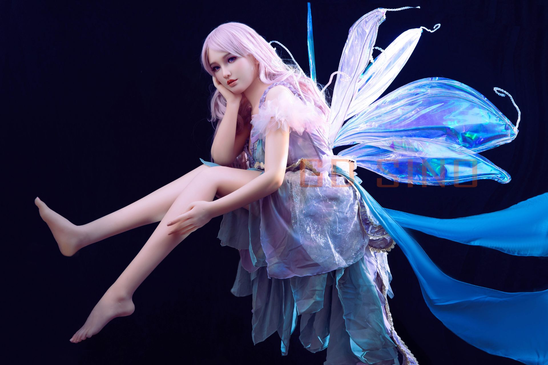 Picture of GD Sino 156cm/5ft1 C-cup Silicone Sex Doll – S33 Linyanyan R+S effect