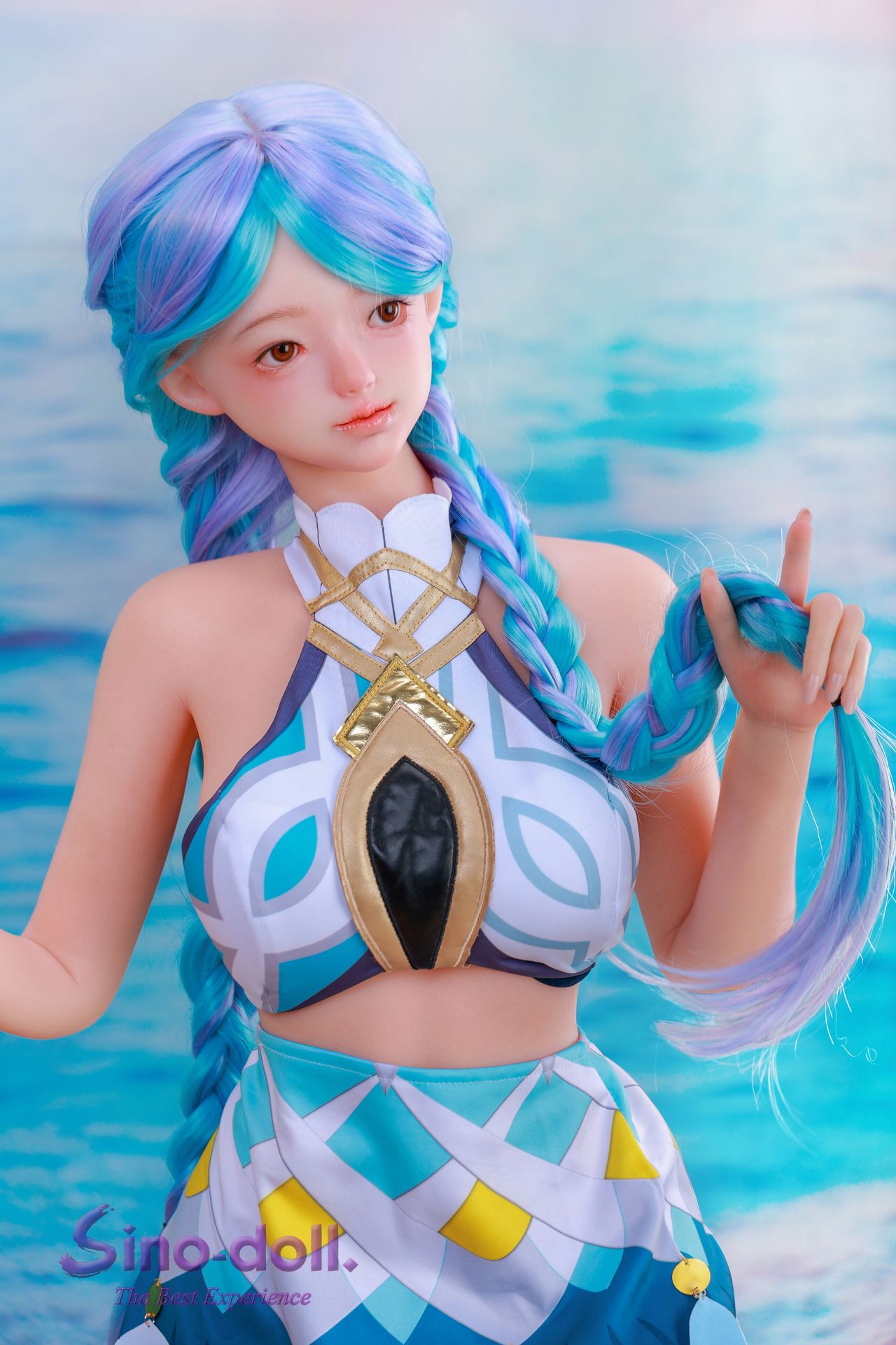 Picture of Soft Max Sino - Sino Dolls S143cm/4ft8 (Normol breasts) B-Cup + S143 (Normal breasts)+S56 Linbai (R+S effect)