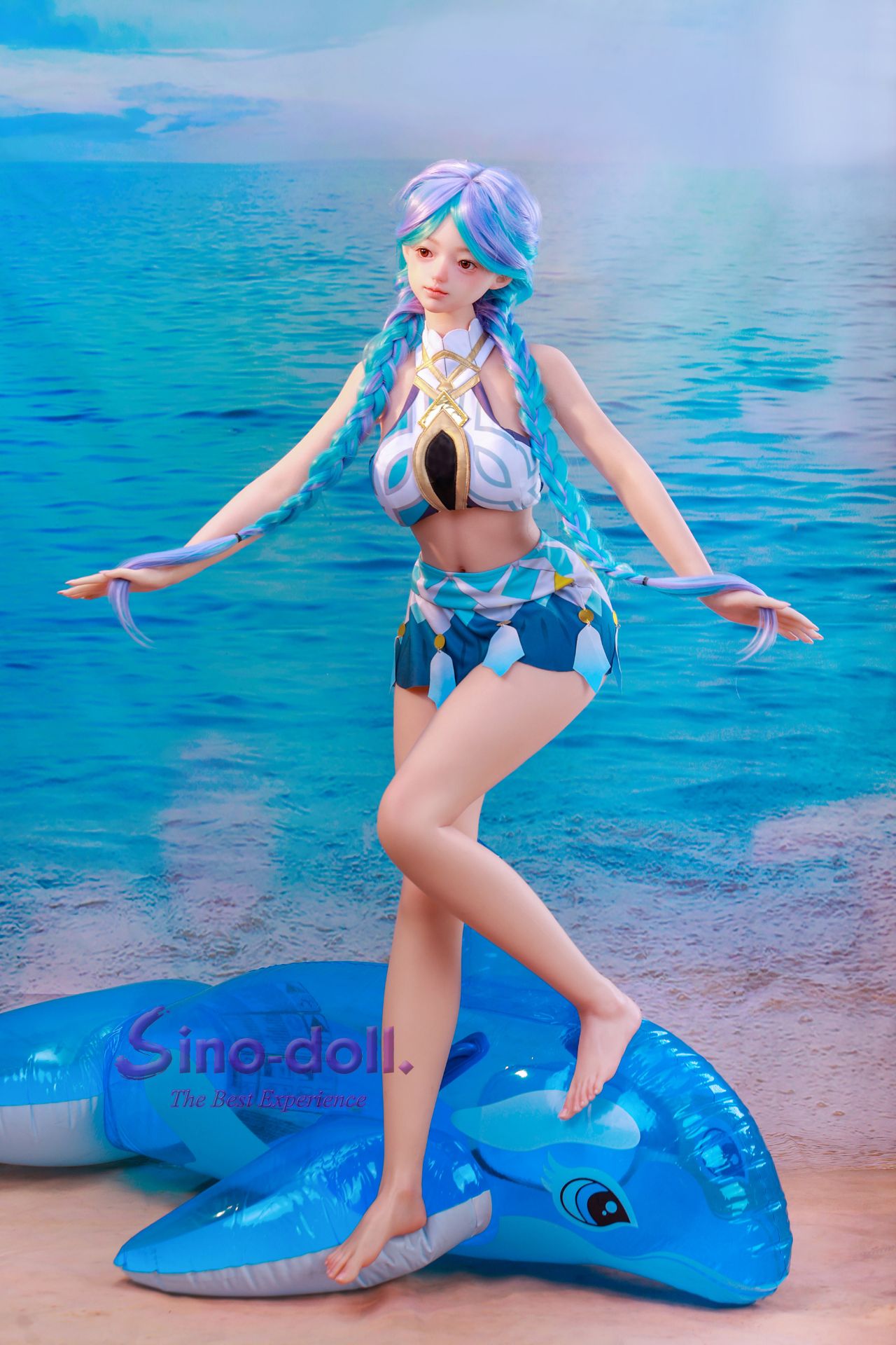 Picture of Soft Max Sino - Sino Dolls S143cm/4ft8 (Normol breasts) B-Cup + S143 (Normal breasts)+S56 Linbai (R+S effect)