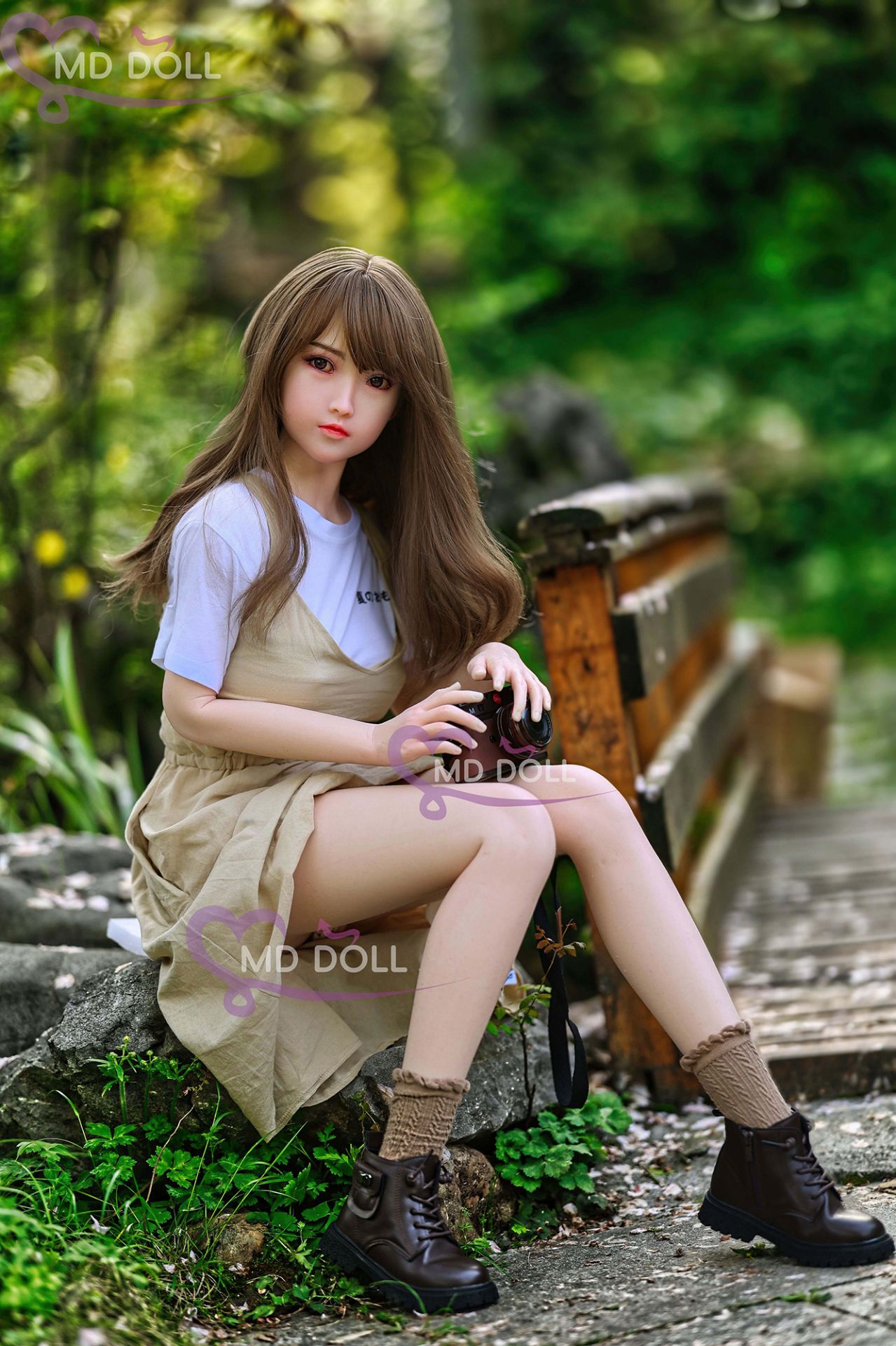 Picture of MD Doll 150cm | 4ft9 D-cup Angela full silicone sex doll (M-2) [In Stock | US Only]