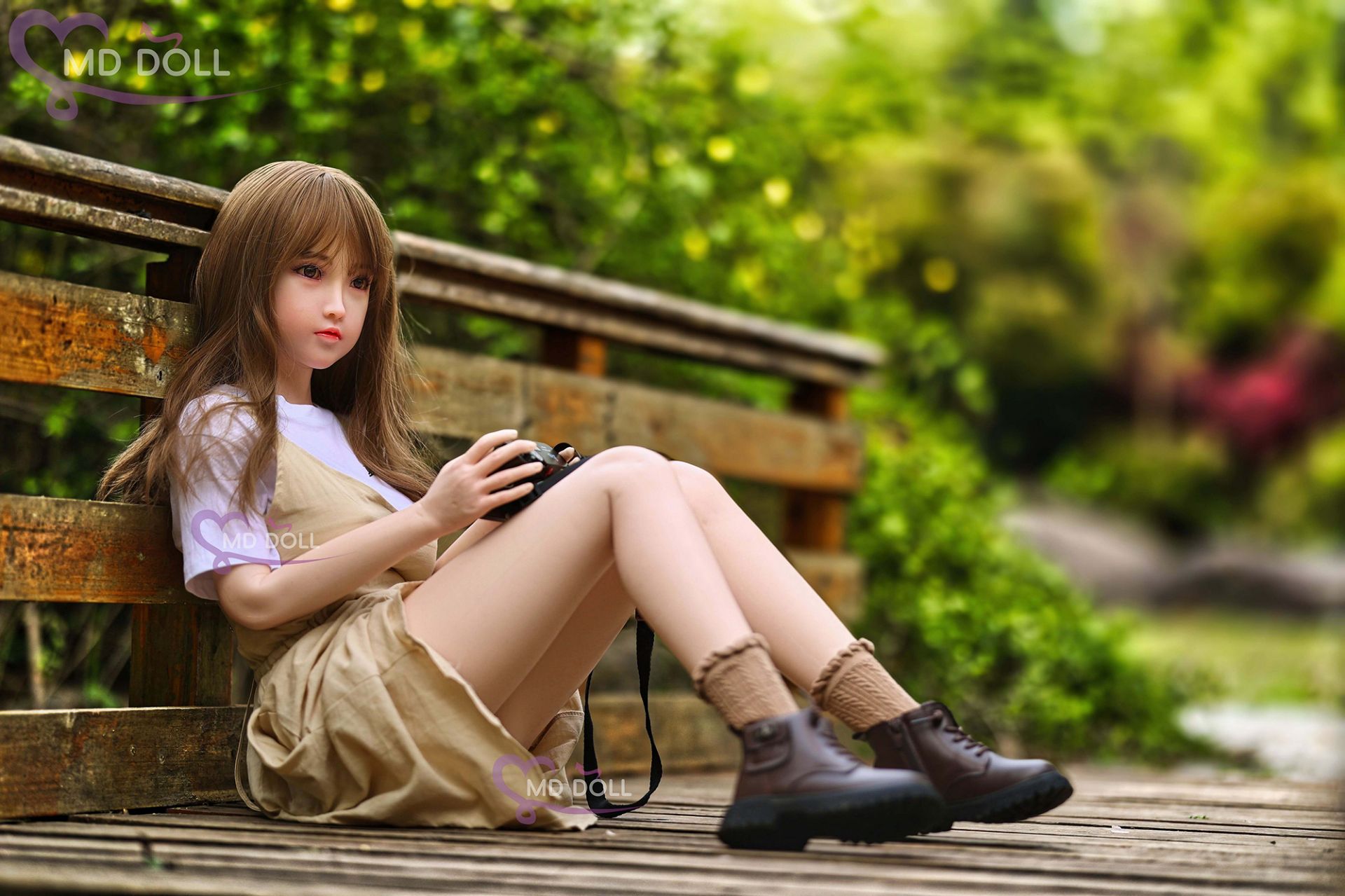 Picture of MD Doll 150cm | 4ft9 D-cup Angela full silicone sex doll (M-2) [In Stock | US Only]