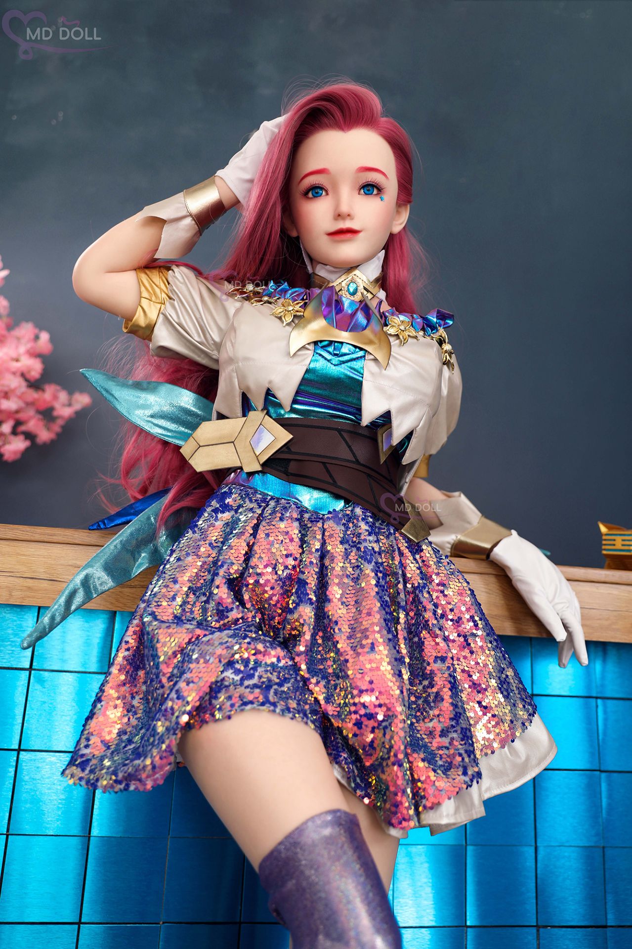 Picture of MD Doll 150cm | 4ft9 D-cup Amelia full silicone sex doll (M-8) [In Stock | US Only]