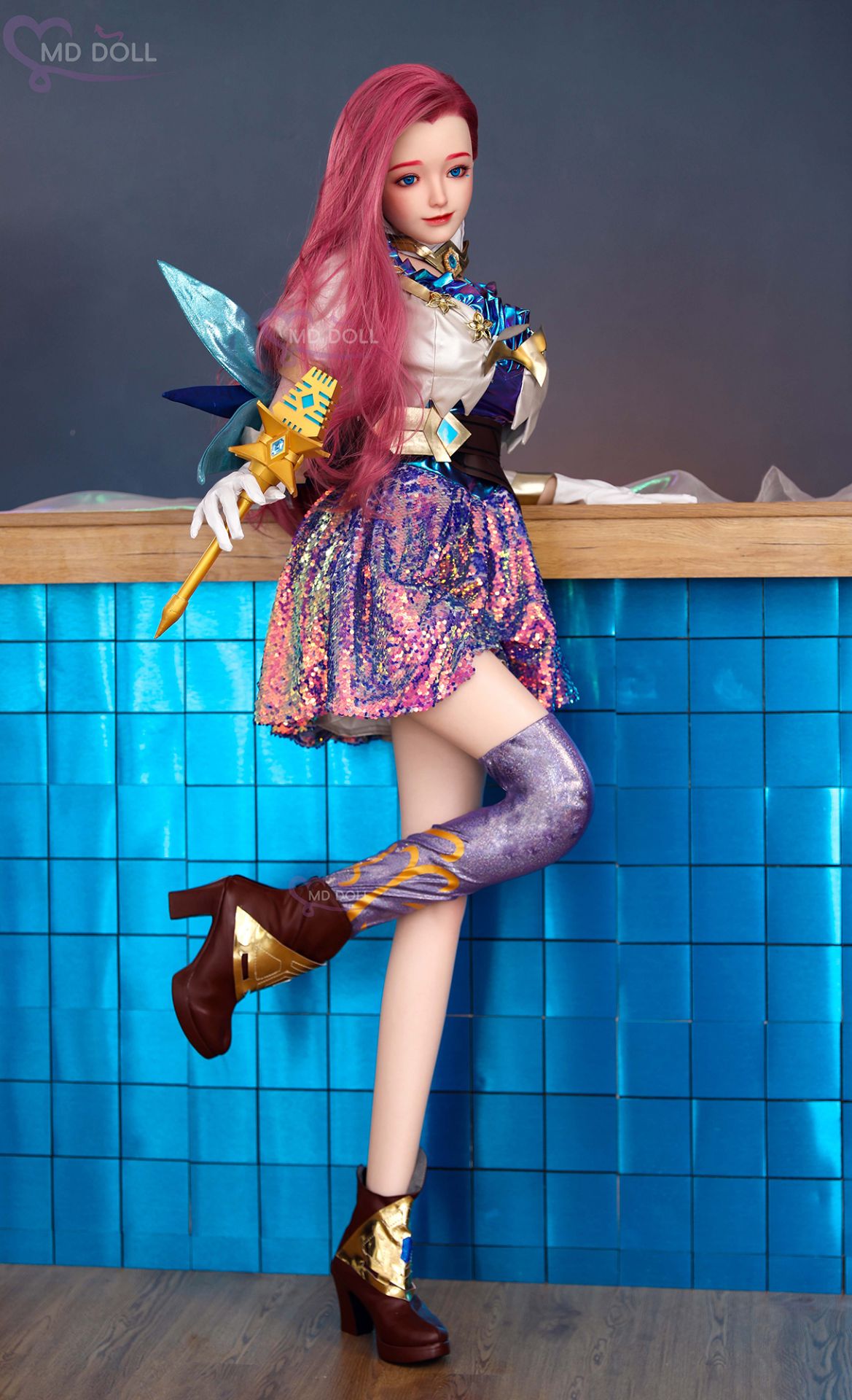 Picture of MD Doll 150cm | 4ft9 D-cup Amelia full silicone sex doll (M-8) [In Stock | US Only]