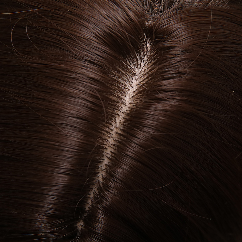 Picture of Brown Curly Middle Sex Doll Wig