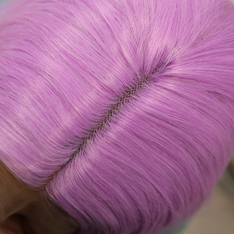 Picture of Rainbow Long Wig For Sex Doll