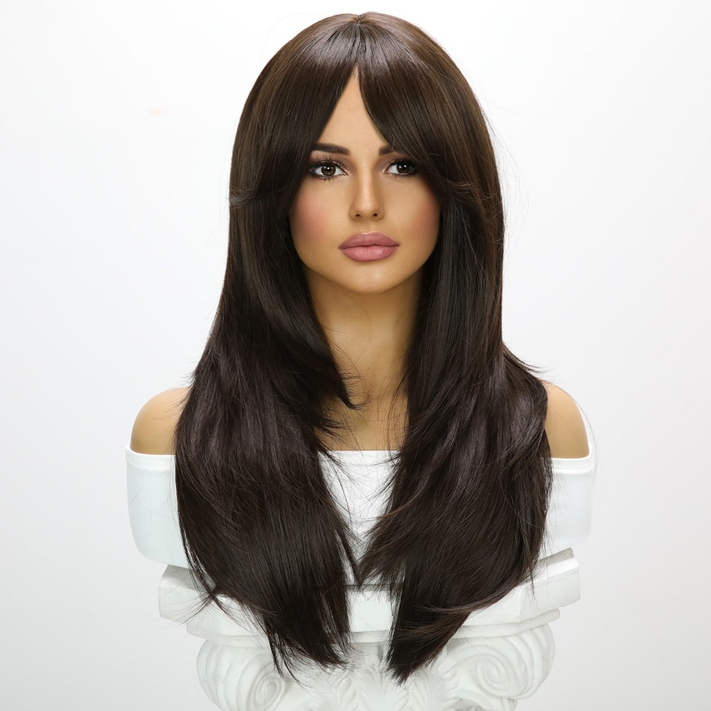 Picture of Black Long Sex Doll Wig
