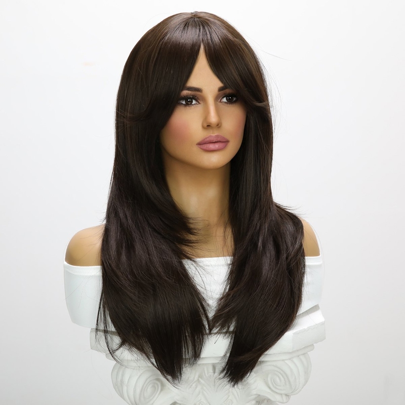 Picture of Black Long Sex Doll Wig