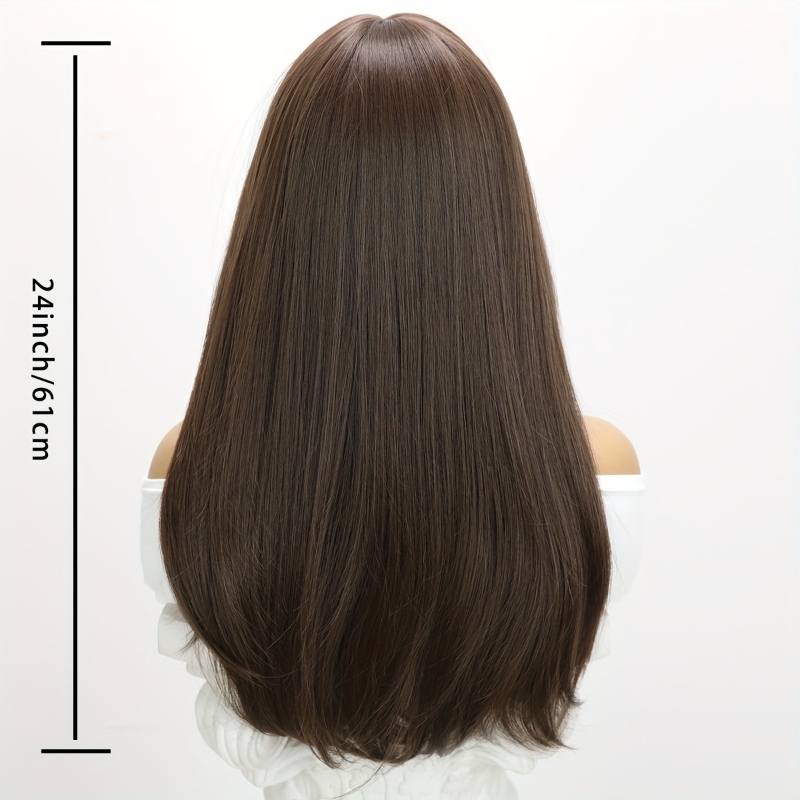 Picture of Cool Brown Long Sex Doll Wig