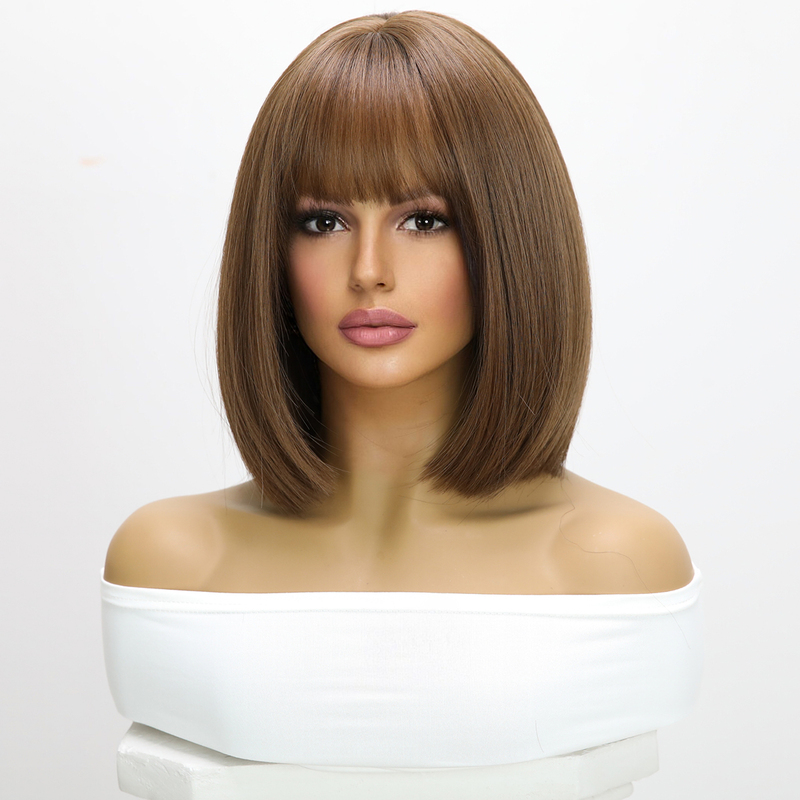 Picture of Honey Color Short Sex Doll Wig