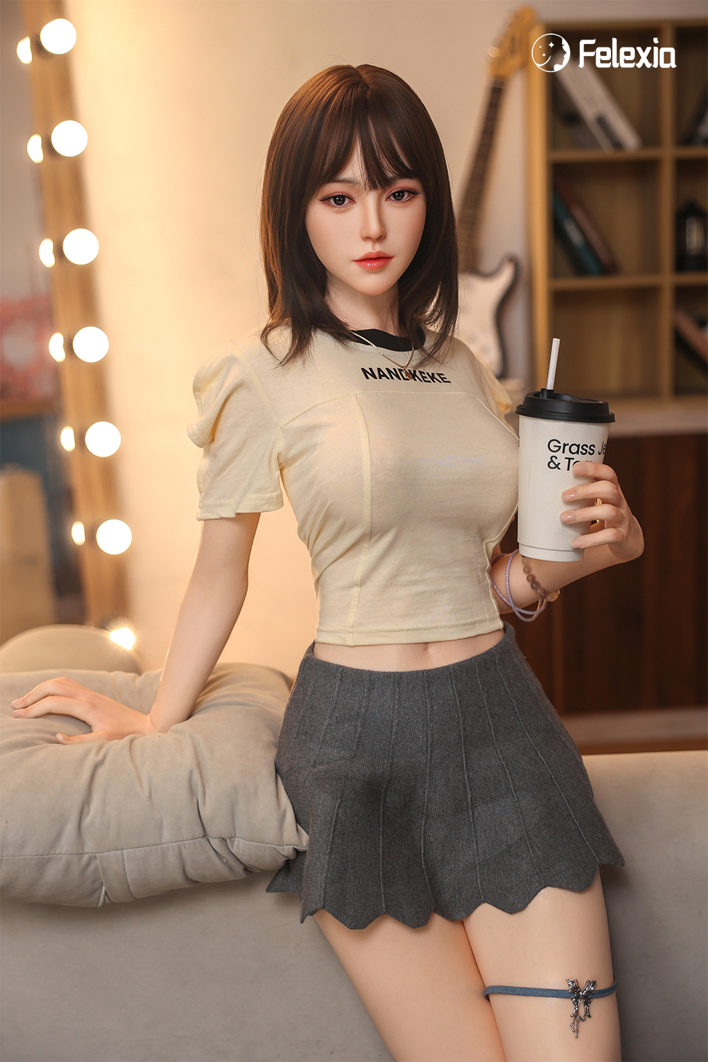 Picture of Felixia Doll new doll Suki 150cm full body silicone lifesize sex doll - Anwen 150cm Full silicone sex doll