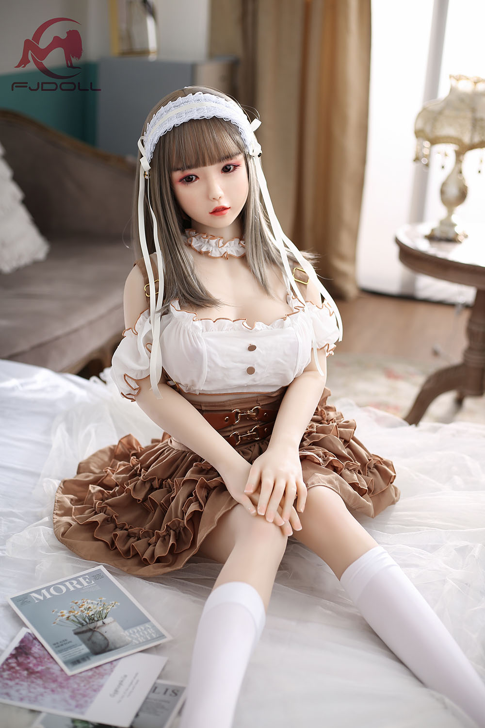 Picture of FJ Doll | 158cm/5ft2 D-Cup Silicone Head Sex Doll - Ozyra