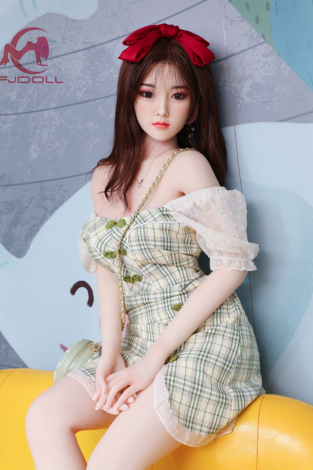 Picture of FJ Doll | 159cm/5ft2 C-Cup Silicone Head Sex Doll - Khelera
